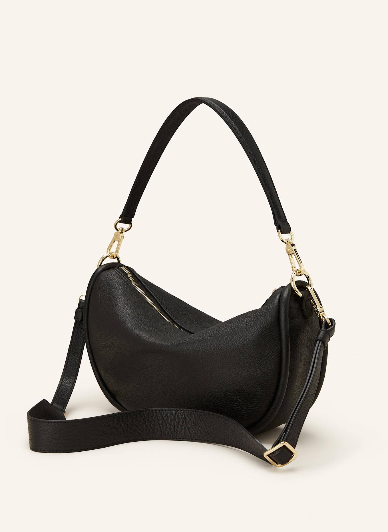abro Hobo bag WILLOW SMALL: BLACK