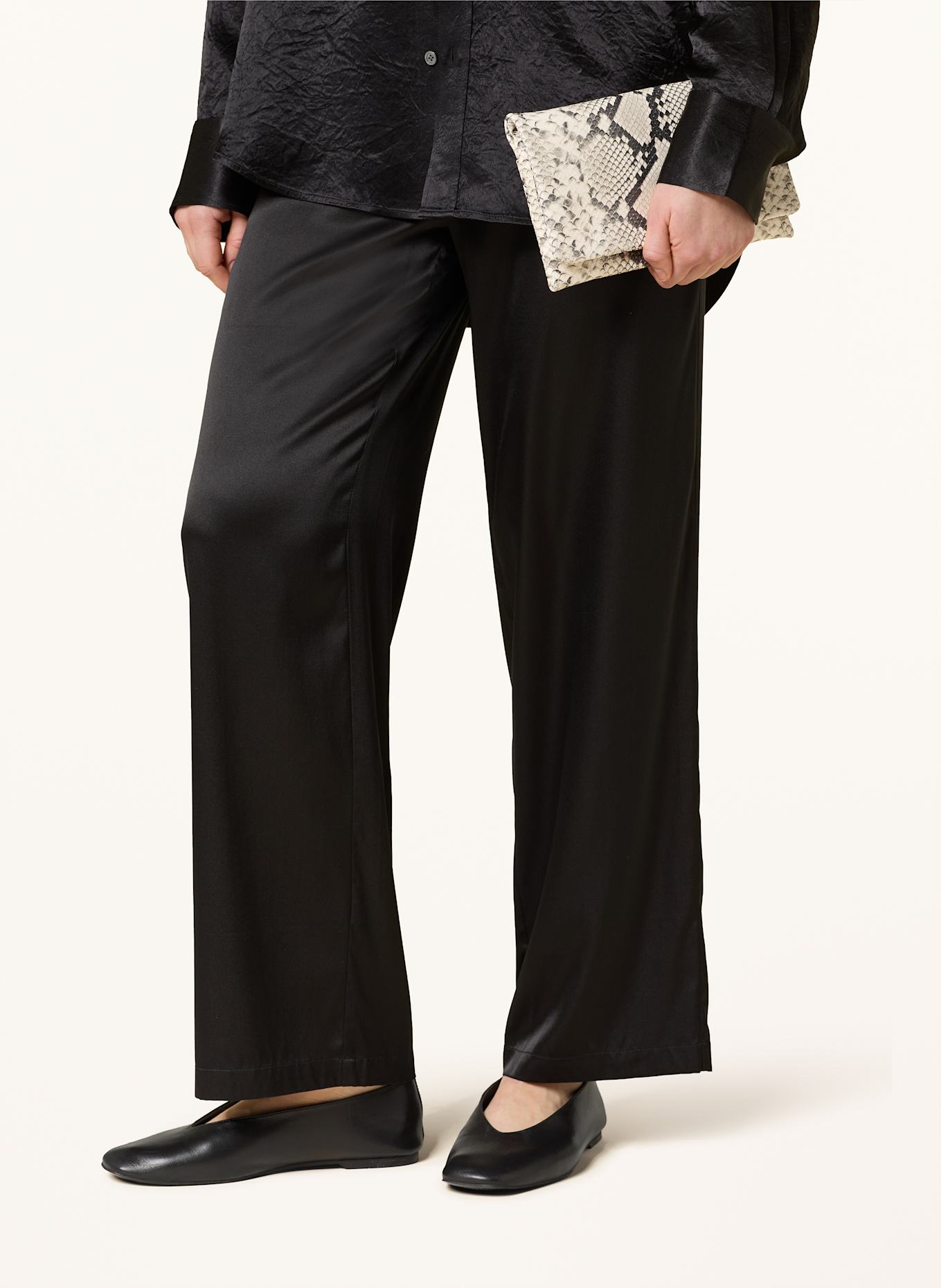 abro PYTHON clutch: WHITE/ BLACK