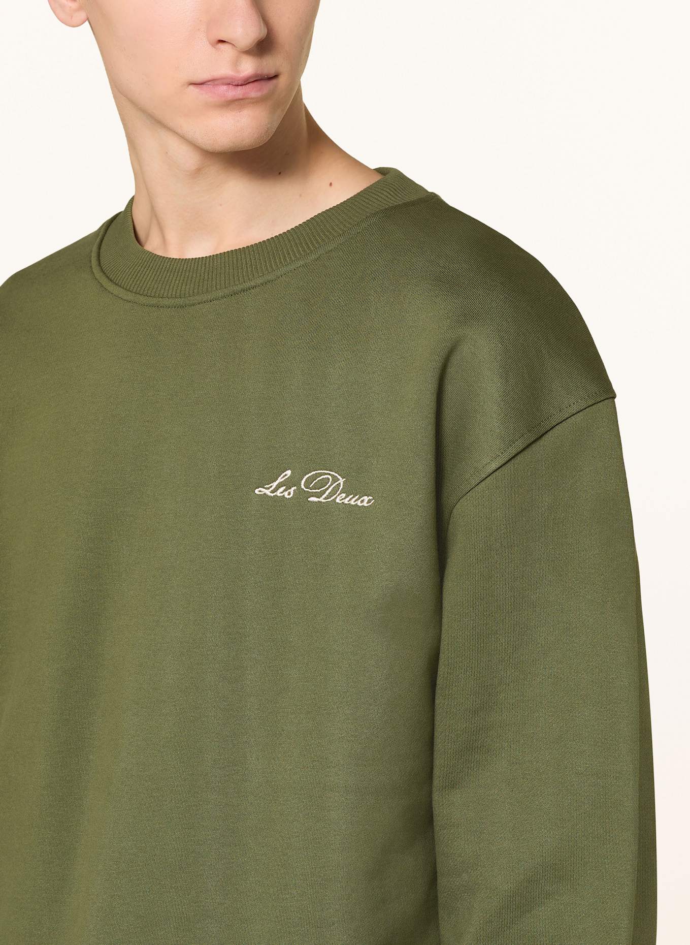 LES DEUX Sweatshirt: DUNKELGRÜN