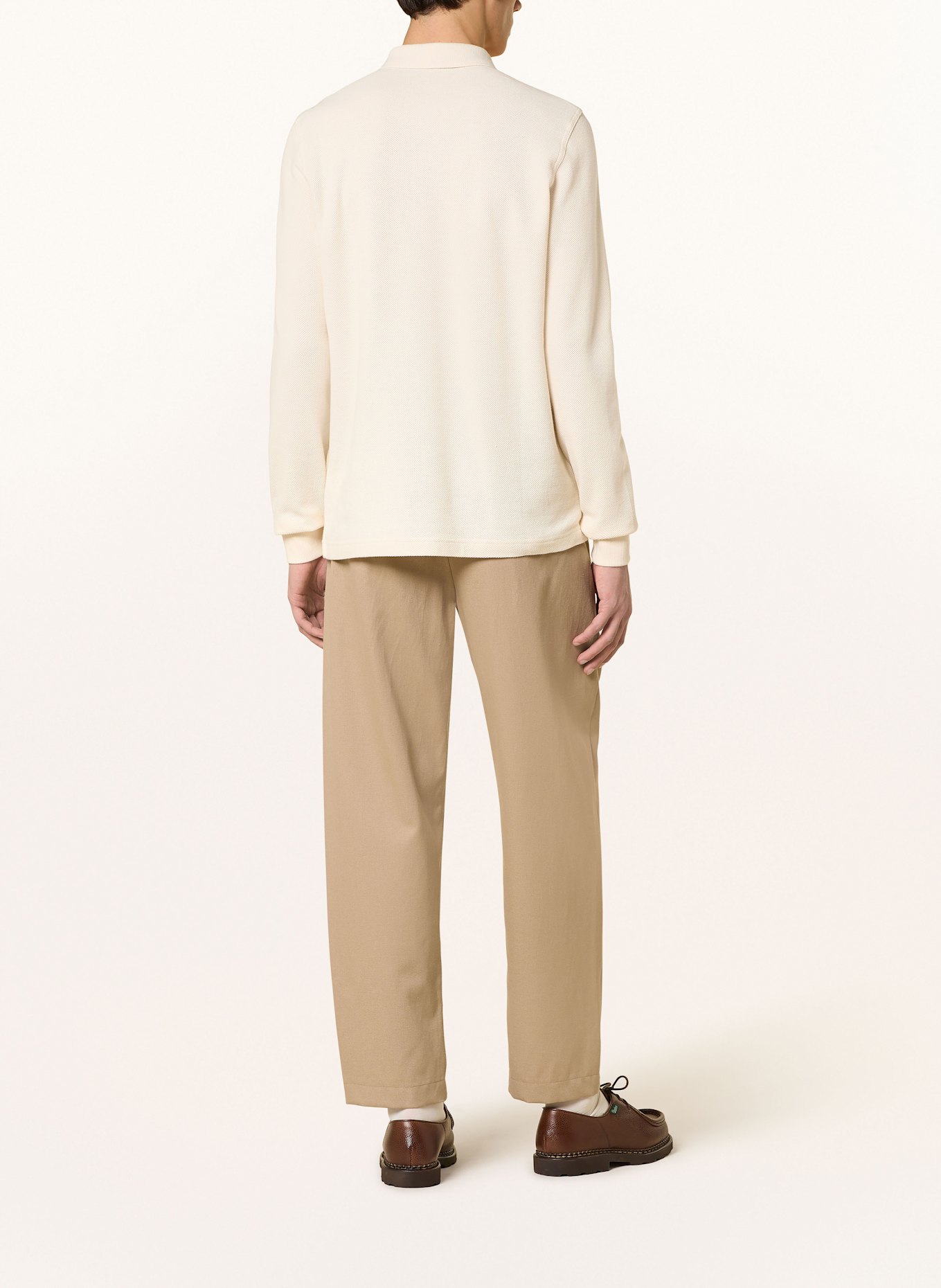 FRED PERRY Koszulka polo z piki: ECRU