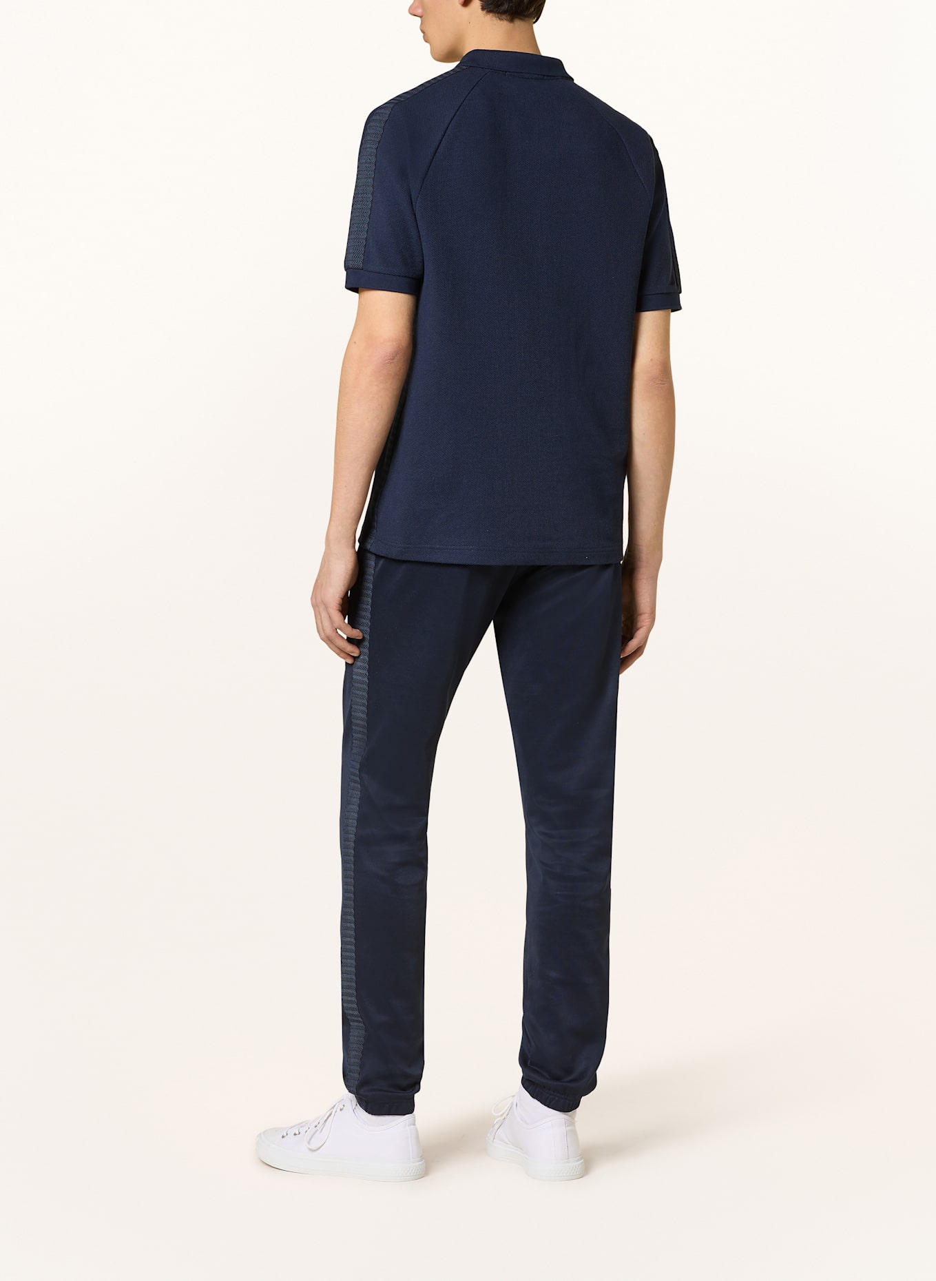 FRED PERRY Piqué polo shirt: DARK BLUE