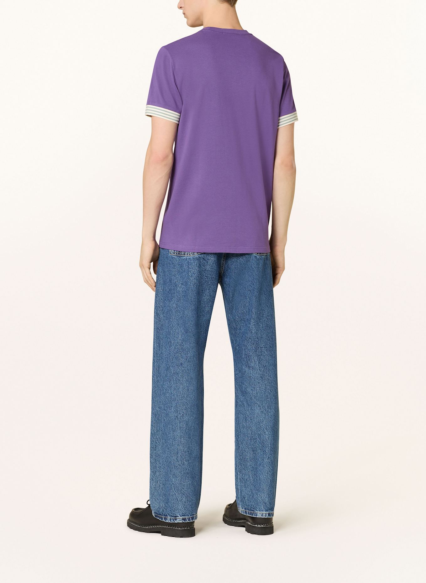 FRED PERRY T-Shirt aus Piqué: LILA