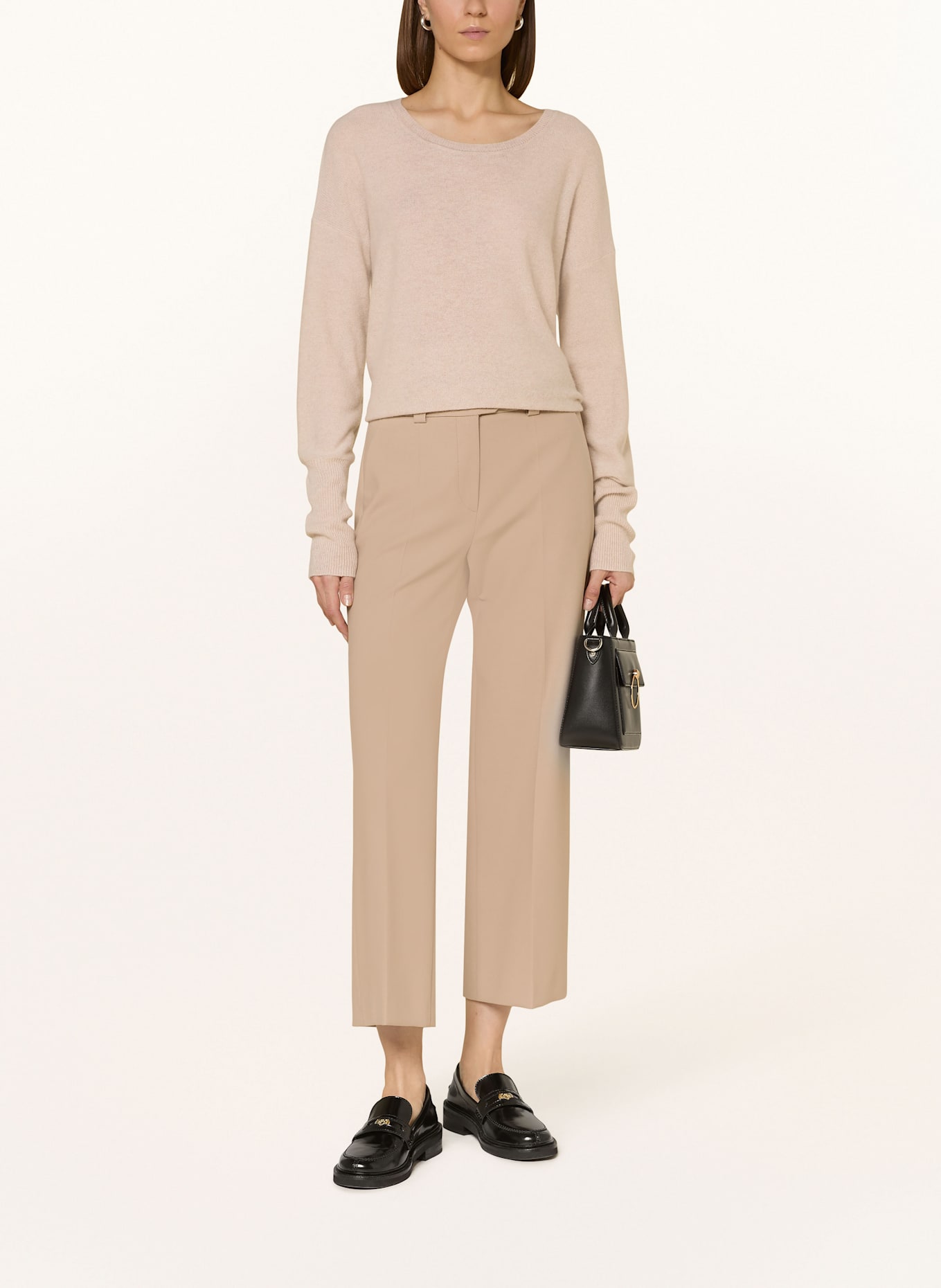 (THE MERCER) N.Y. Sweter z kaszmiru: KREMOWY