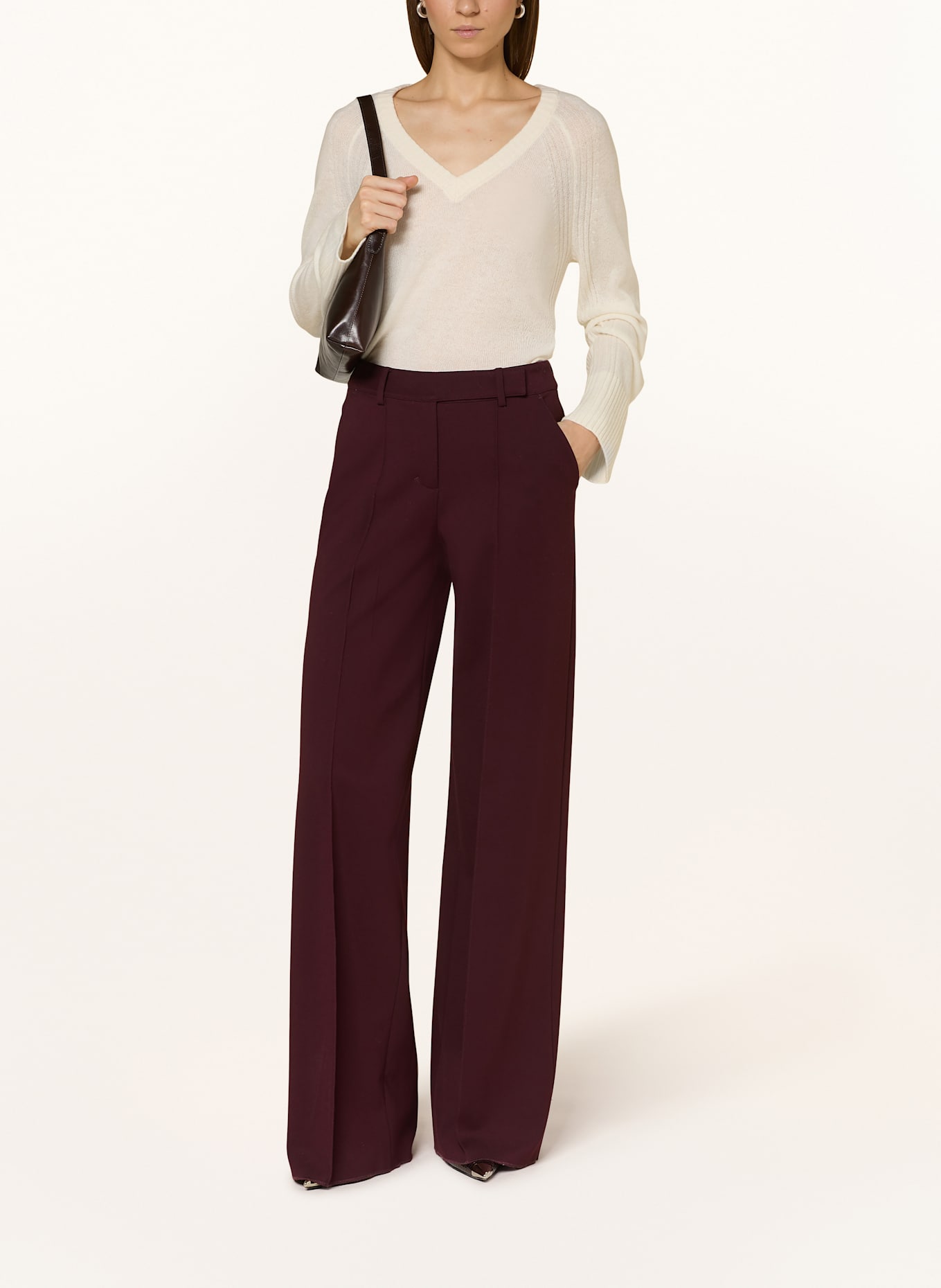 (THE MERCER) N.Y. Cashmere-Pullover: CREME