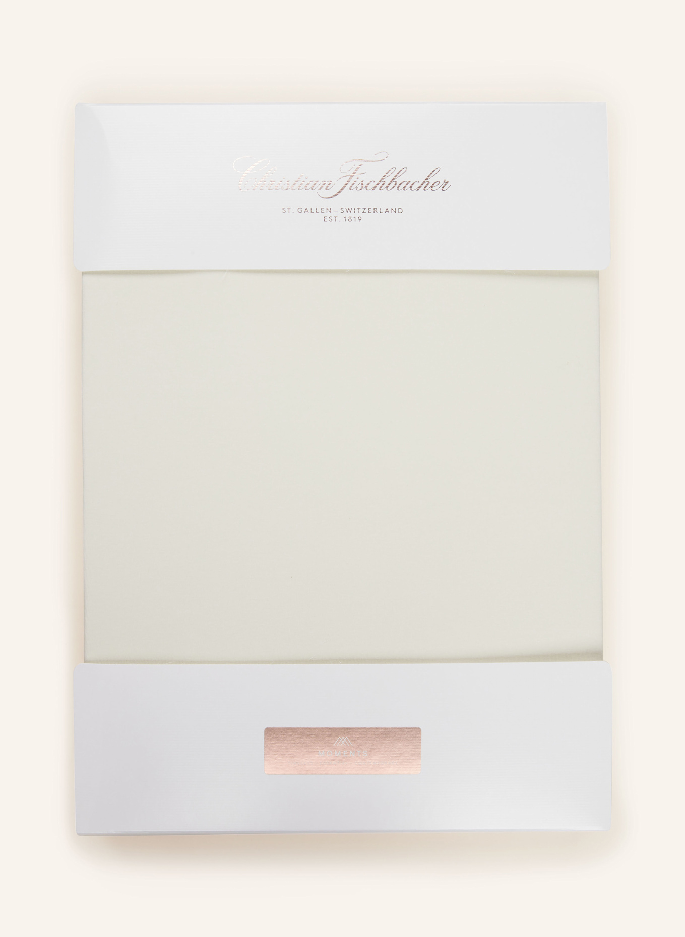 Christian Fischbacher Spannbettlaken DREAMCATCHER: ECRU