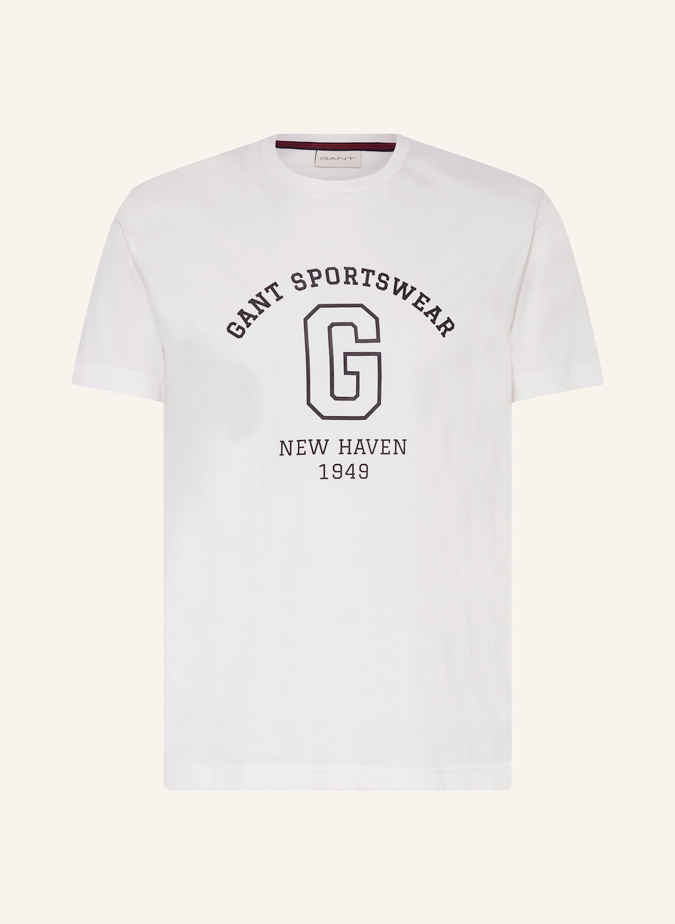 GANT T-Shirt: WEISS