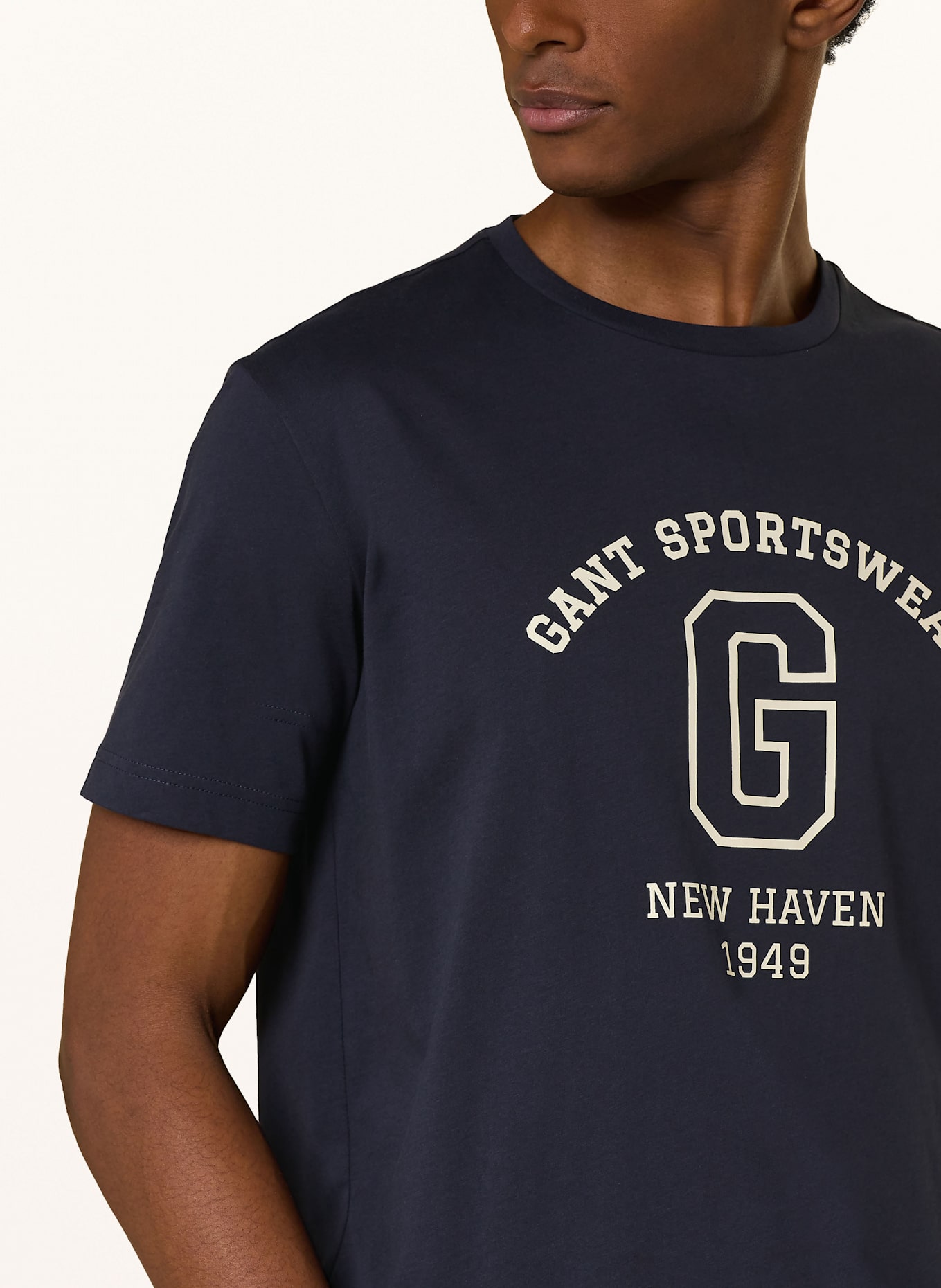 GANT T-Shirt: DUNKELBLAU