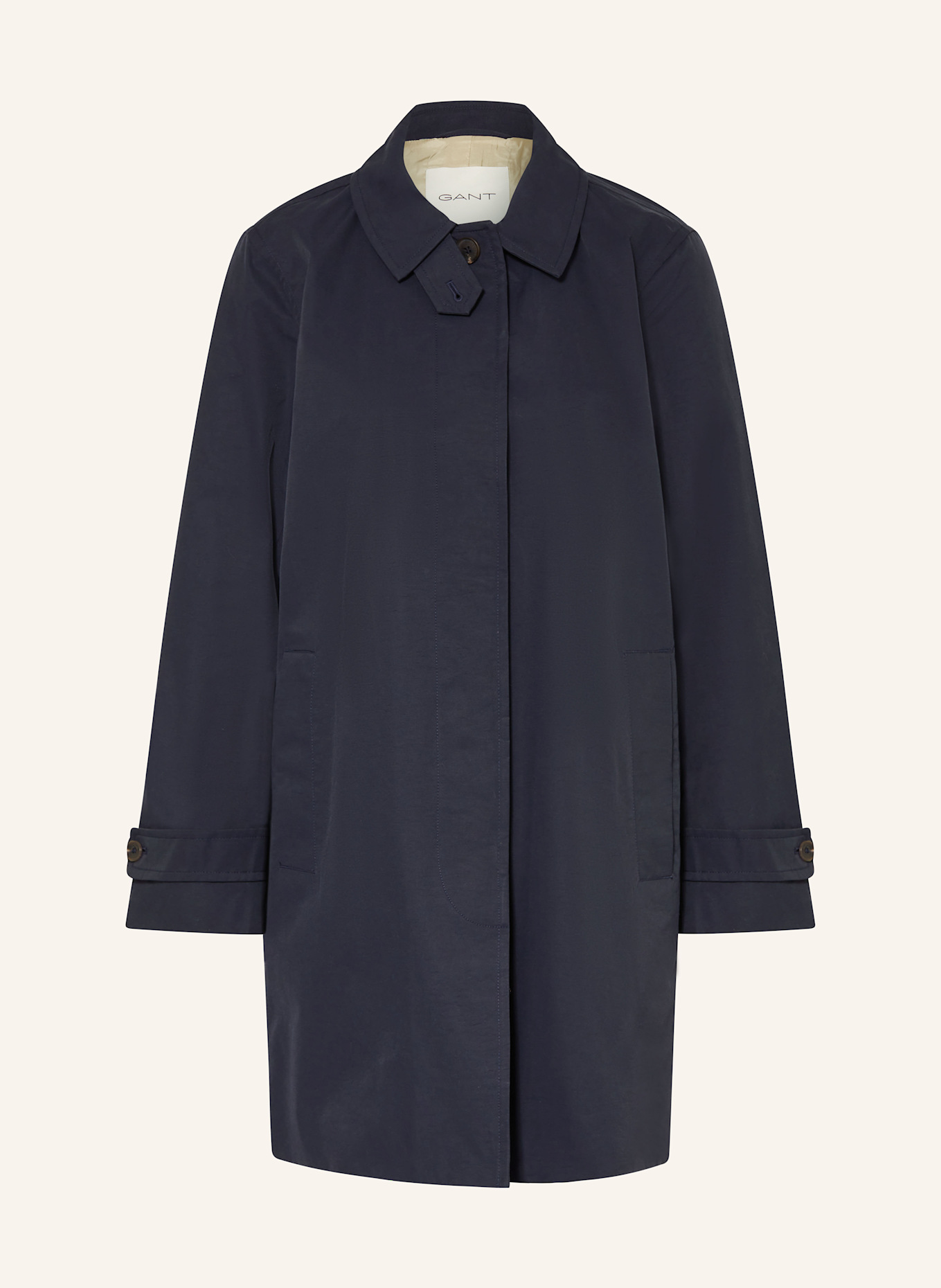 GANT Trenchcoat: DUNKELBLAU