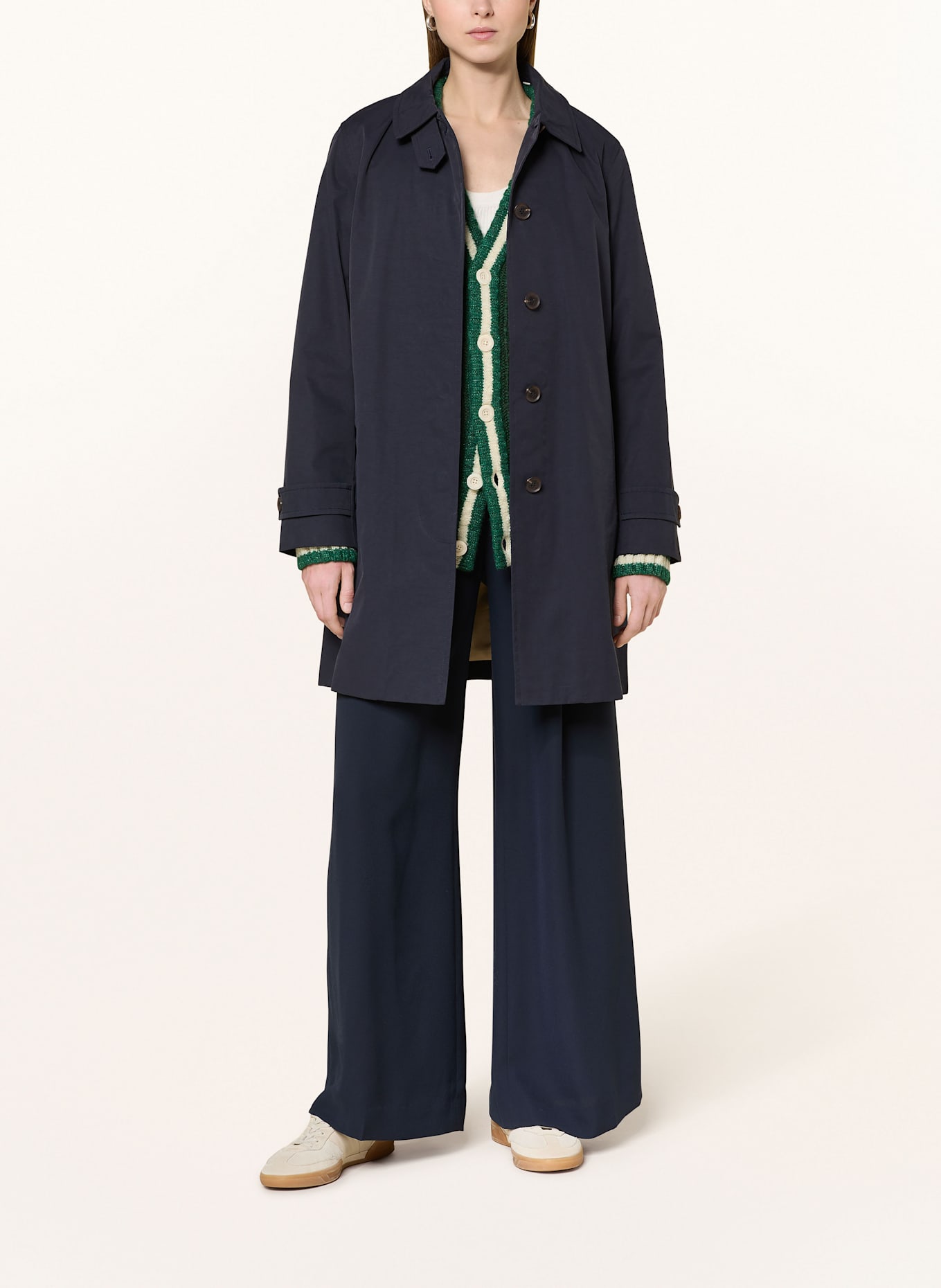GANT Trenchcoat: DUNKELBLAU