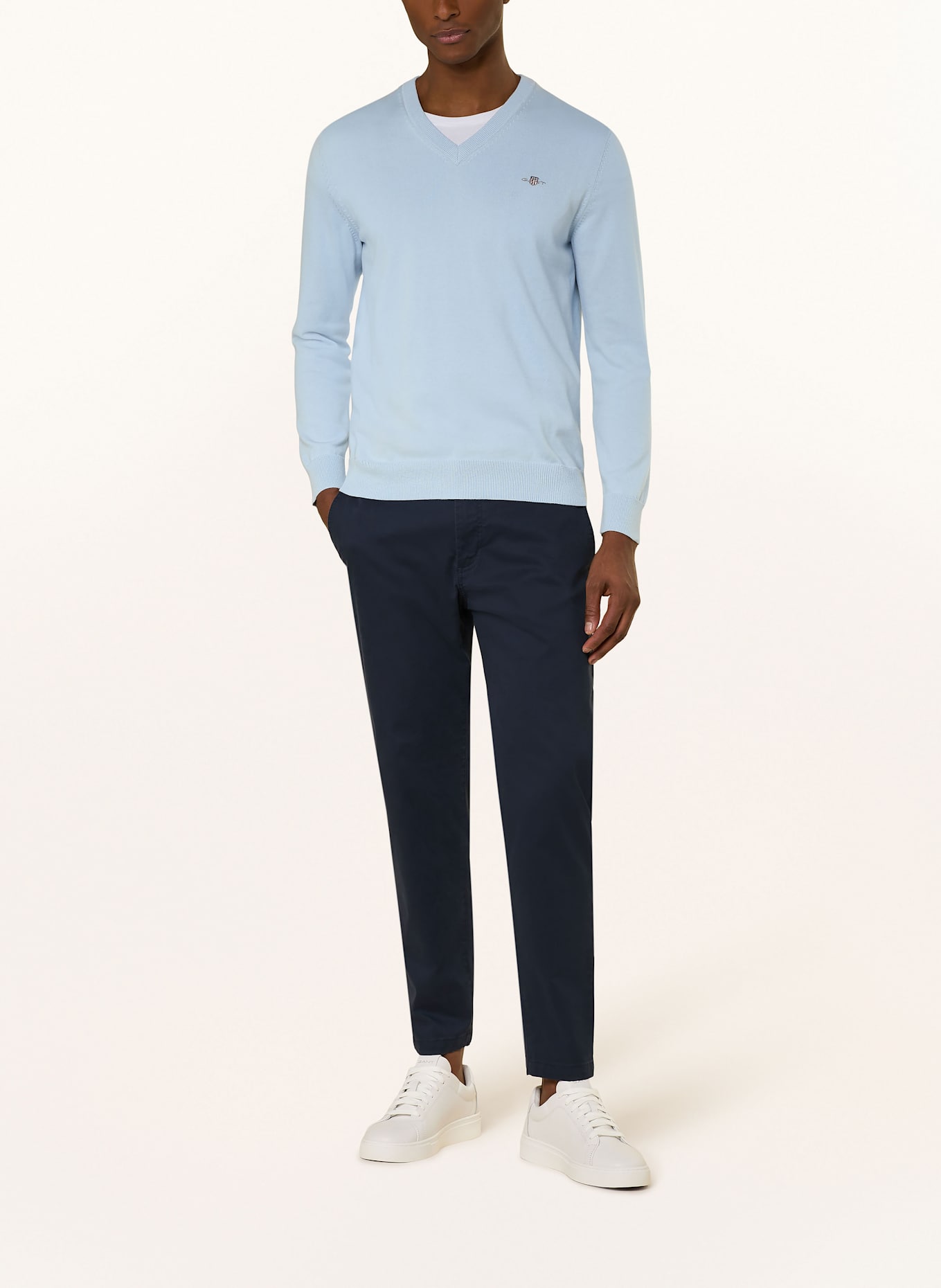 GANT Pullover: HELLBLAU
