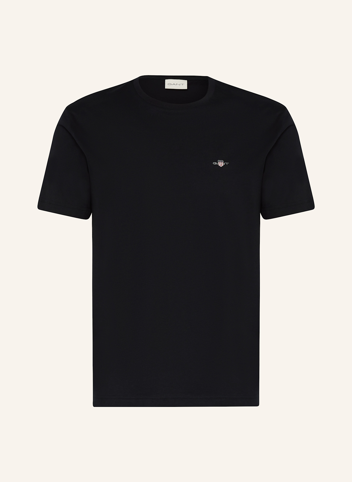 GANT T-Shirt: SCHWARZ