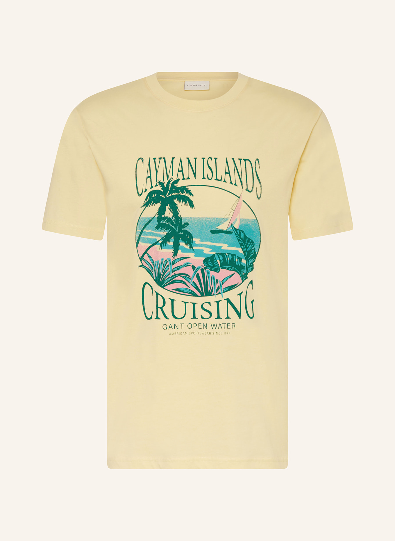 GANT T-Shirt: GELB