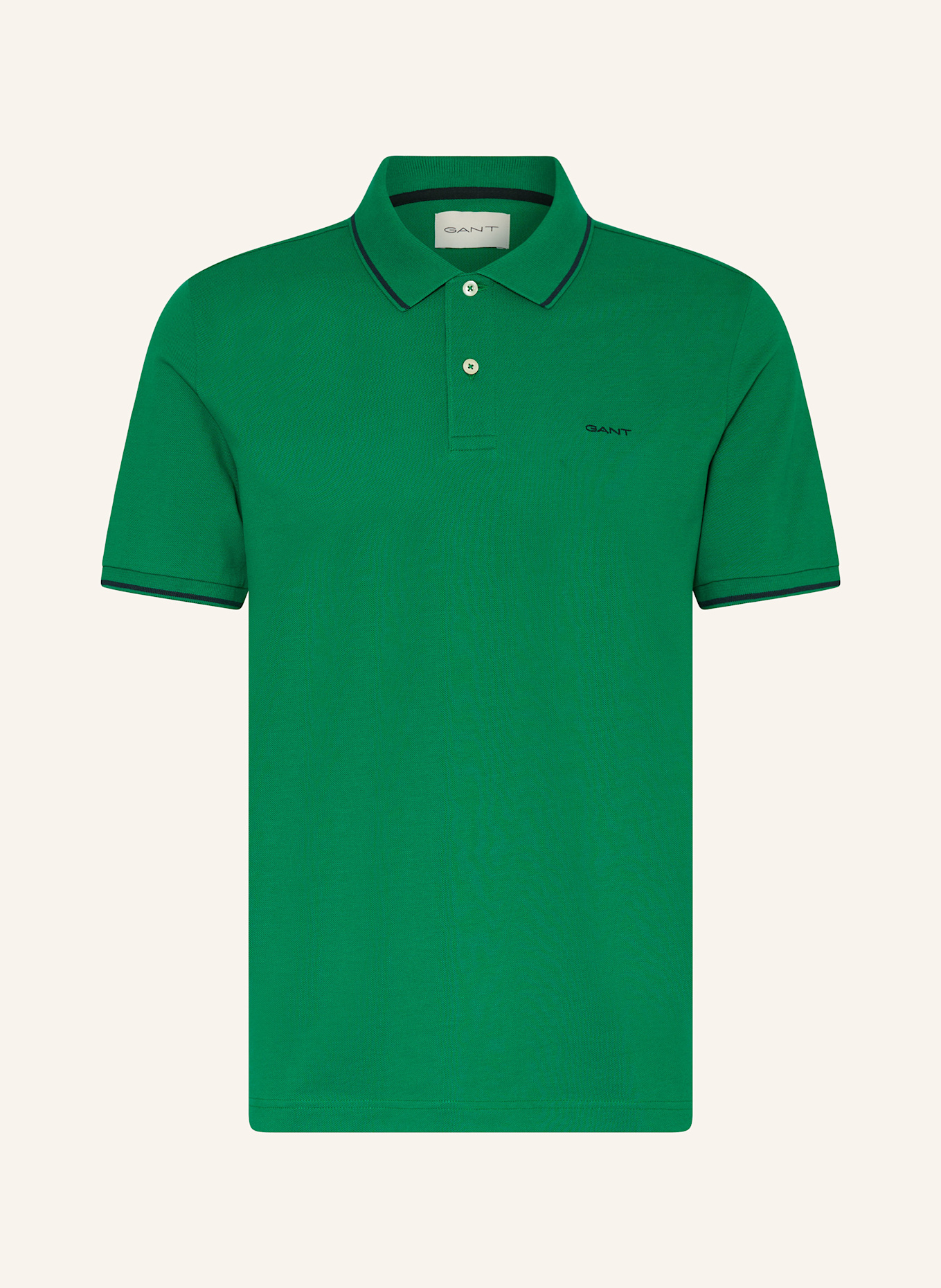 GANT Piqué-Poloshirt: GRÜN