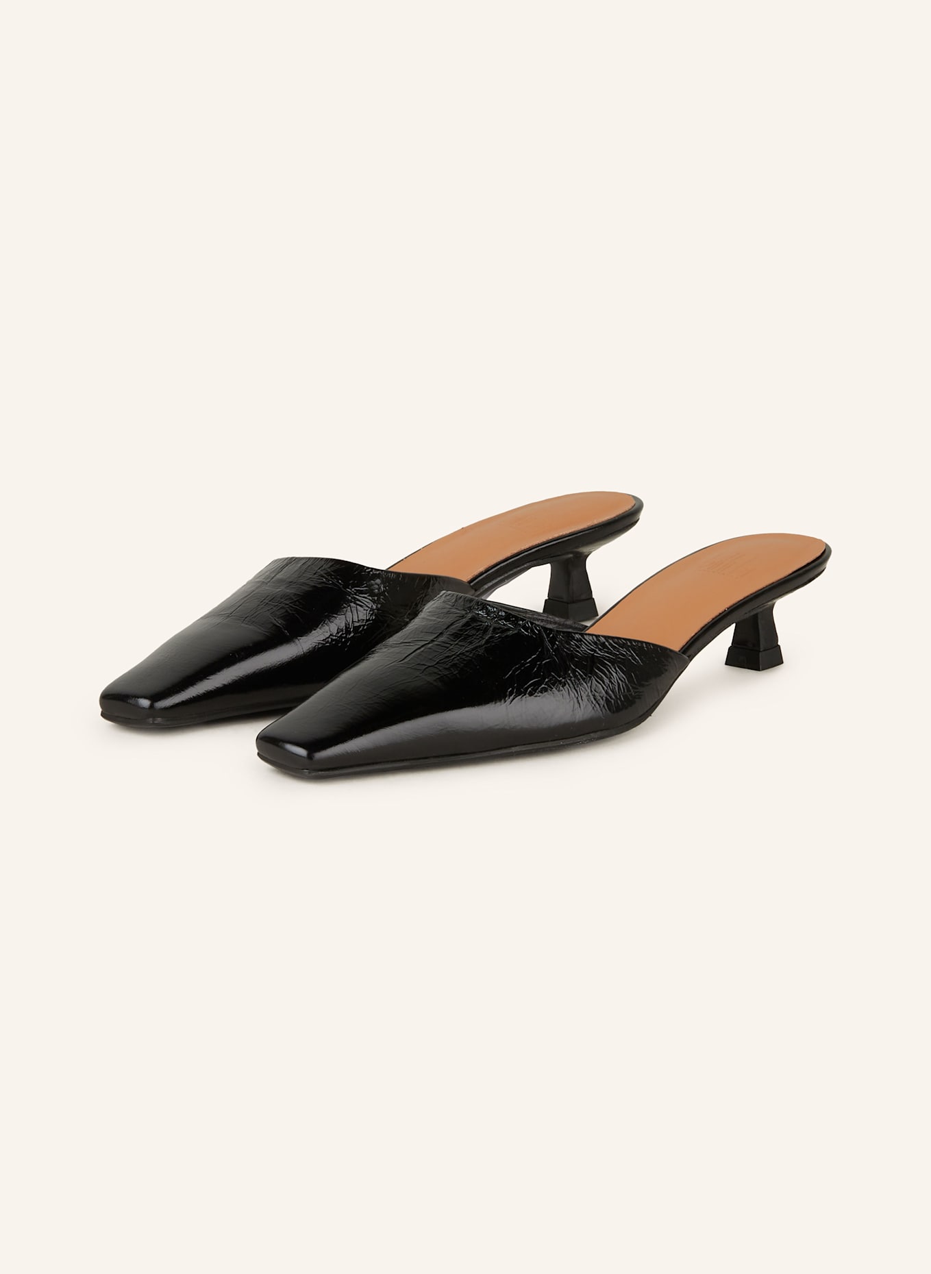 billi bi Mules: SCHWARZ