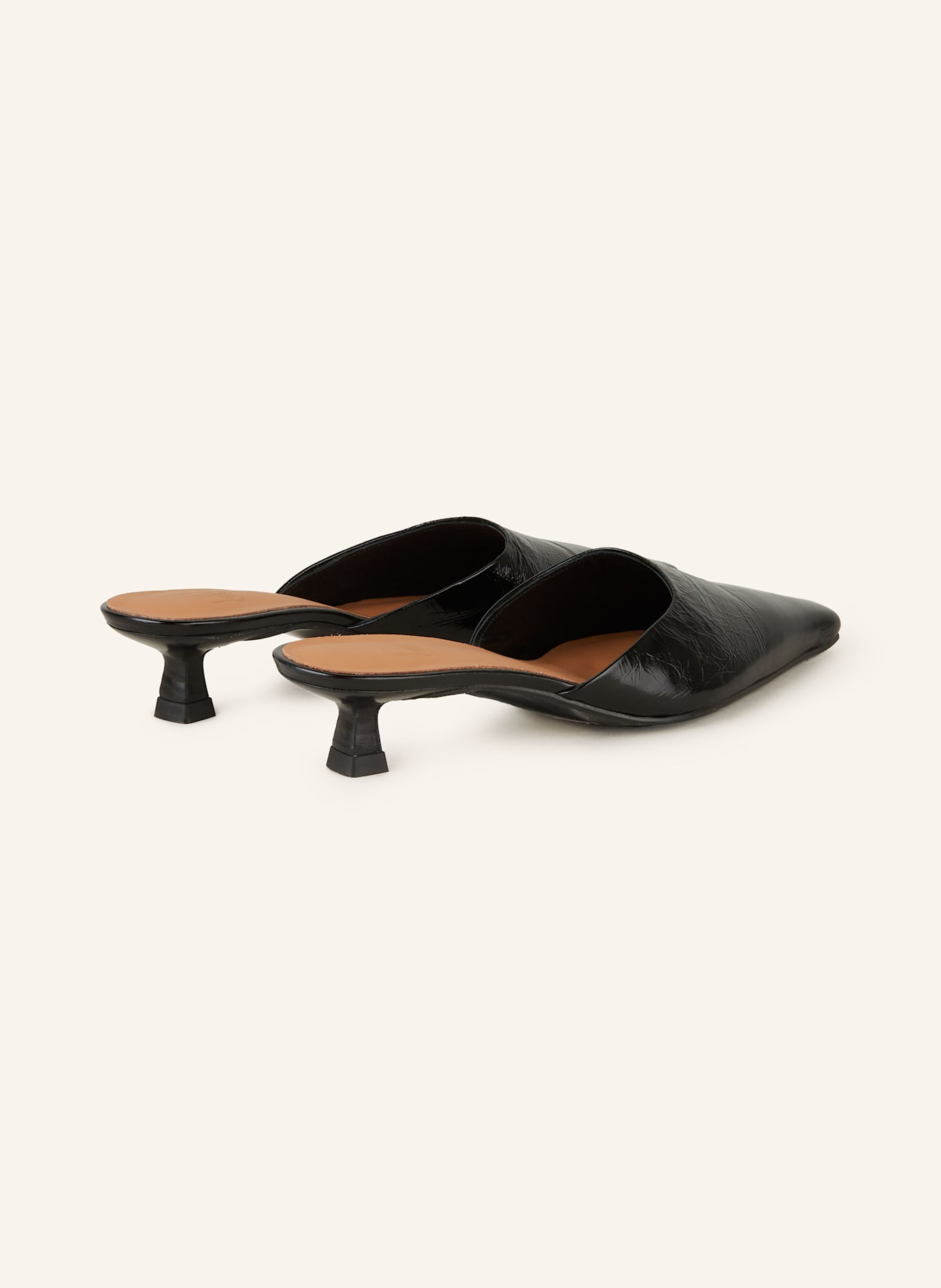 billi bi Mules: SCHWARZ