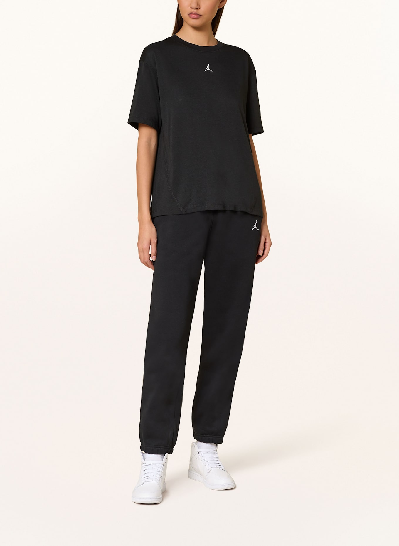 JORDAN T-Shirt JORDAN SPORT: SCHWARZ