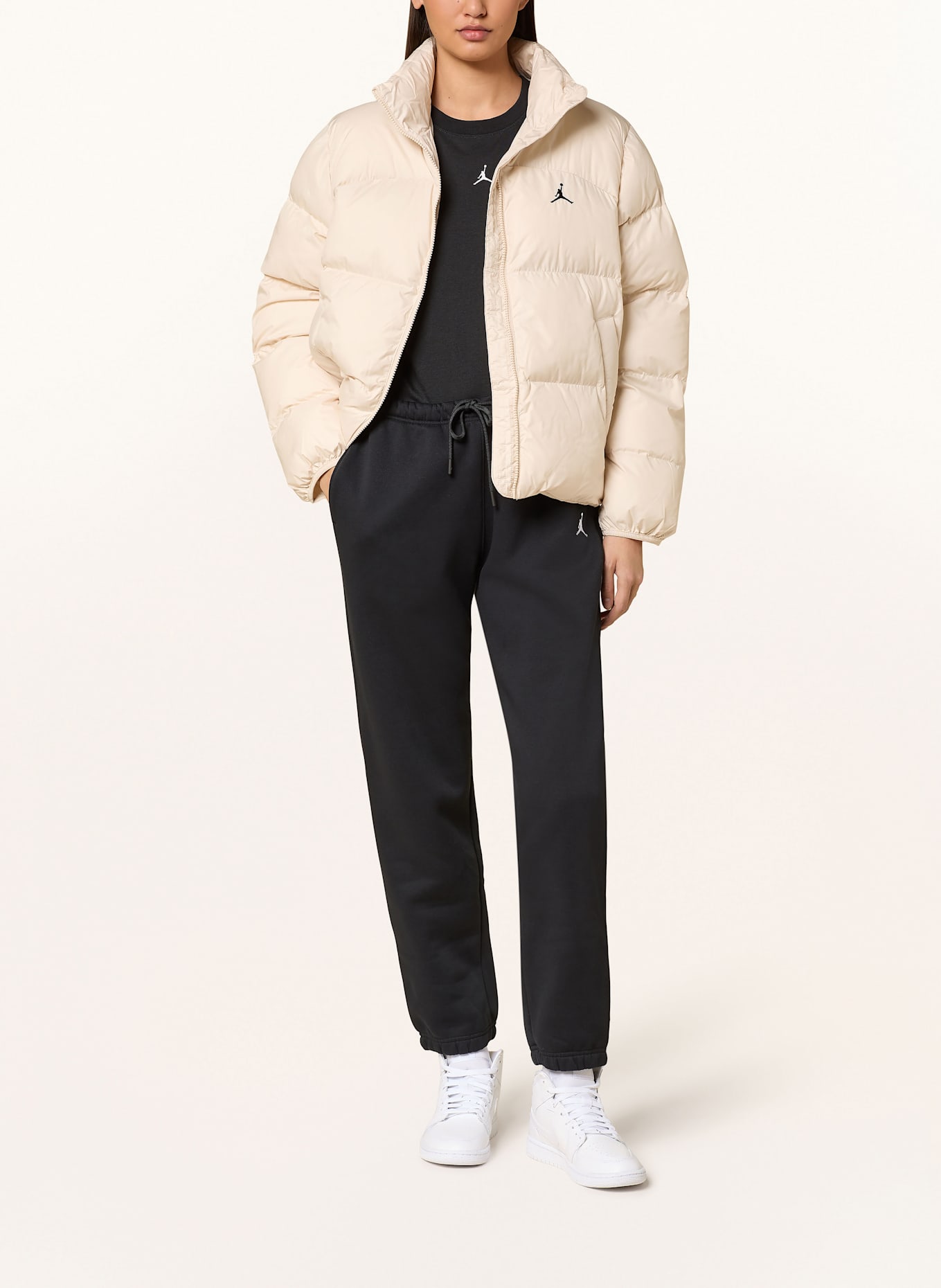 JORDAN Quilted jacket: CREAM