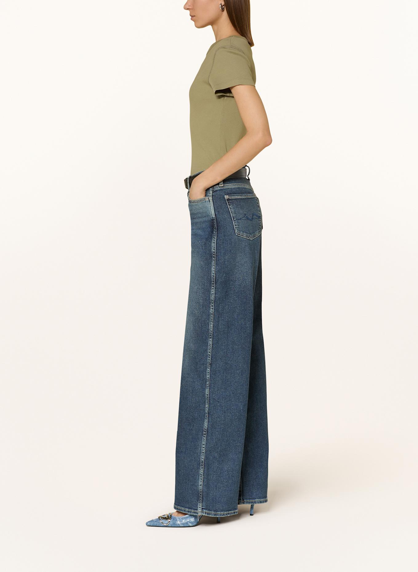7 for all mankind Flared Jeans LOTTA BAY: Bay MID BLUE