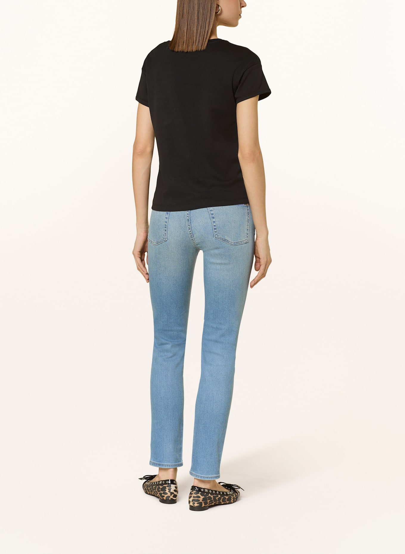 7 Barba logo-patch swim shorts Blau Skinny Jeans ROXANNE WANDERER, Farbe: Wanderer LIGHT BLUE (Bild 3)