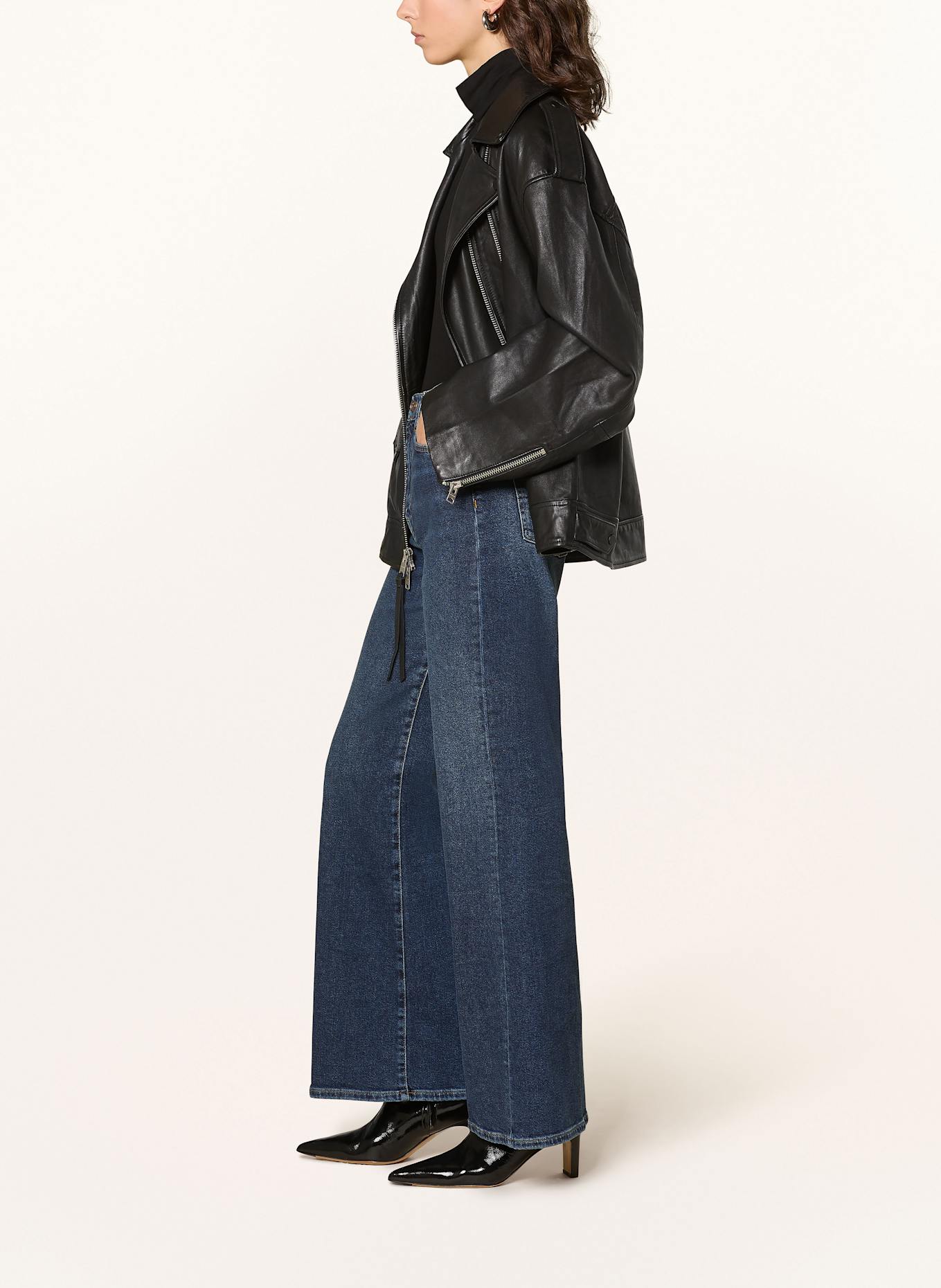 7 for all mankind Flared Jeans ULTRA HIGH RISE JO CISCO: Cisco DARK BLUE