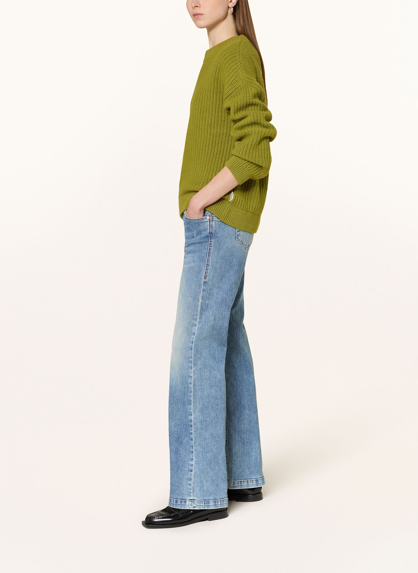 Herrlicher Jeansy straight EDNA: 991 CURIOUS DESTROY