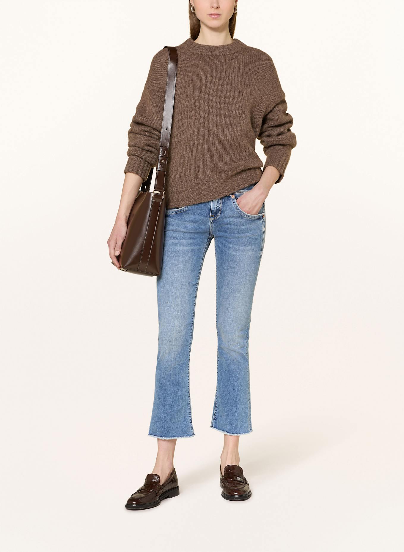 Herrlicher Bootcut Jeans PEARL CROPPED: 910 AFTER RAIN