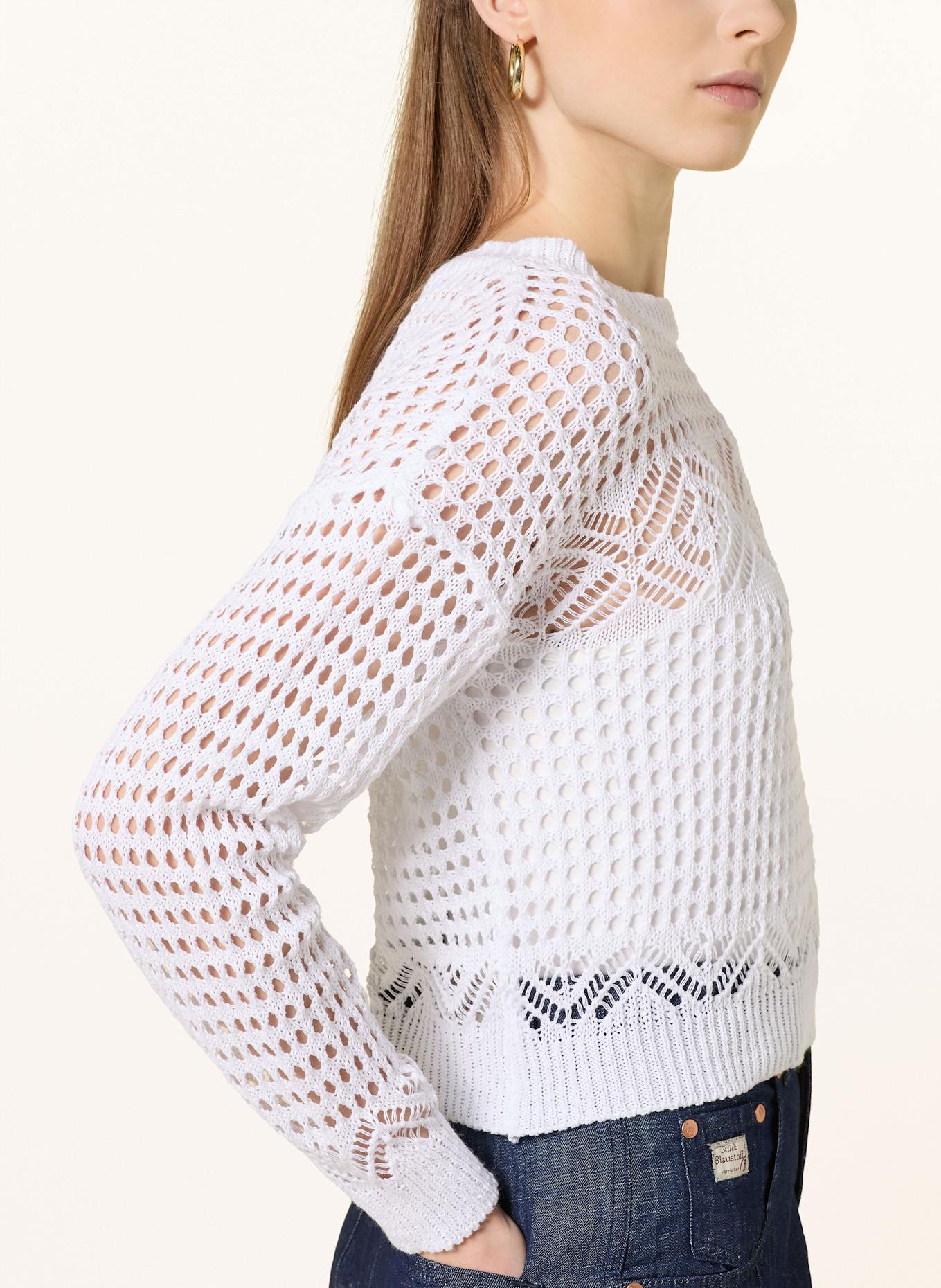 Herrlicher Pullover VALERA: WEISS