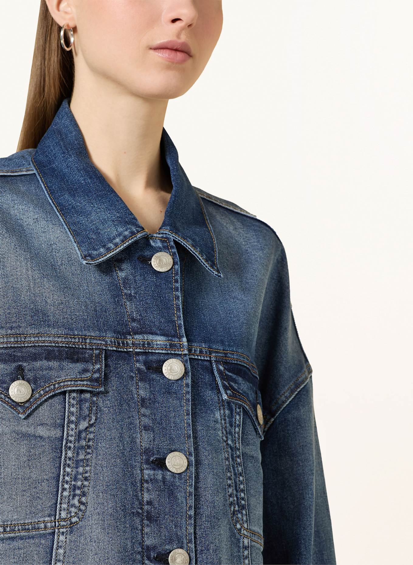 Herrlicher Jeansjacke NAOKO: BLAU
