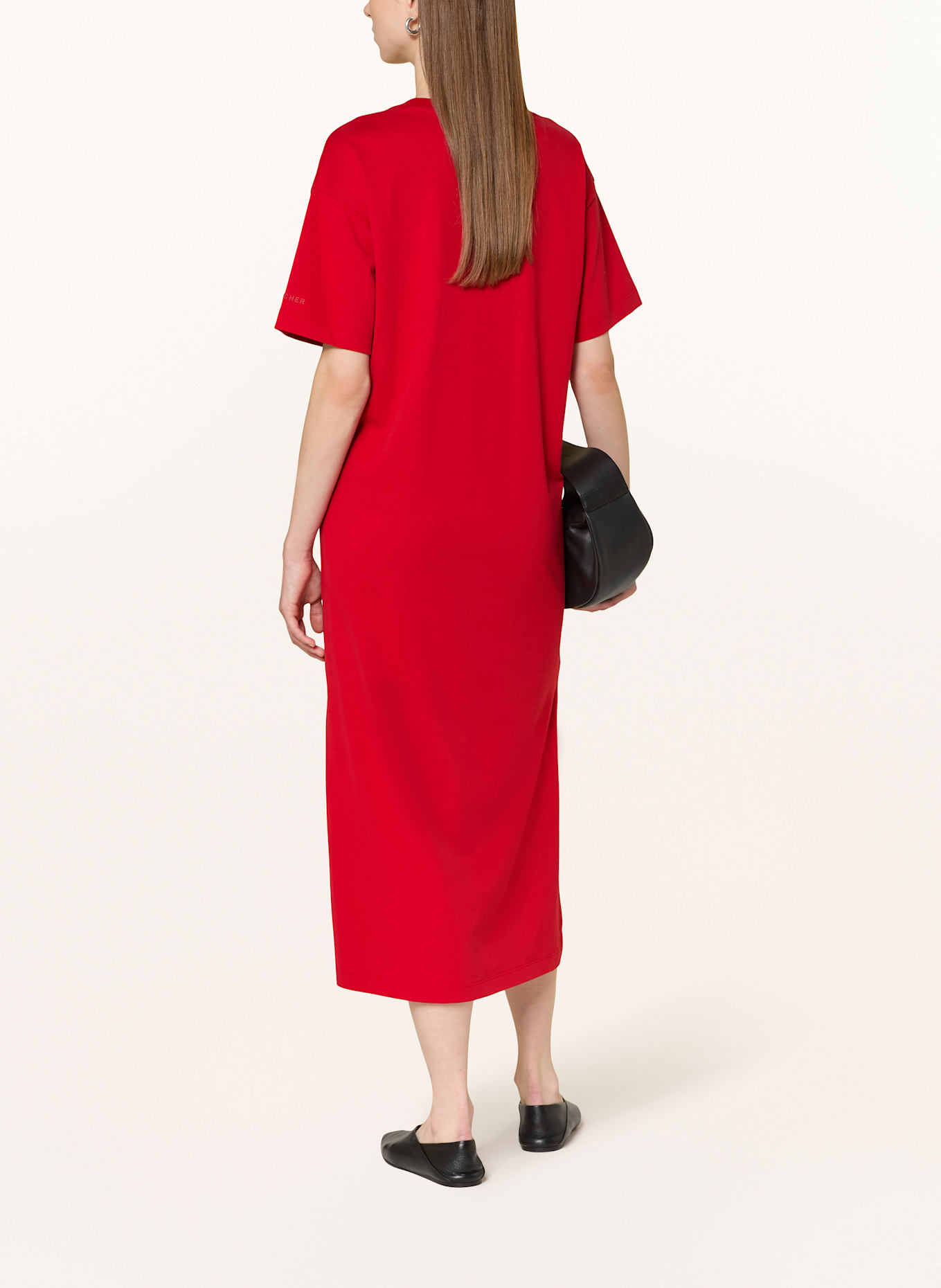 Herrlicher Jerseykleid ALIYA: ROT