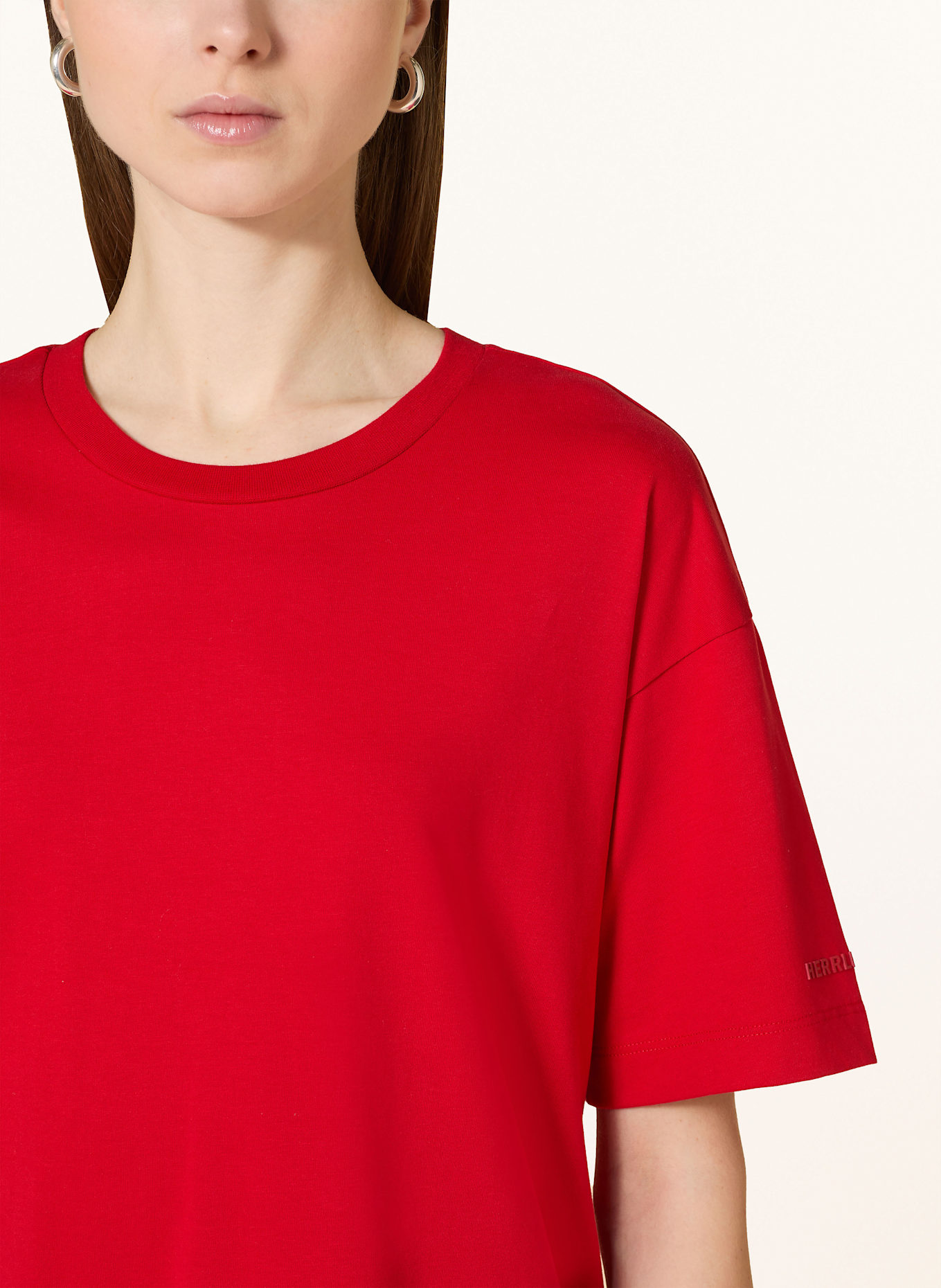 Herrlicher Jerseykleid ALIYA: ROT