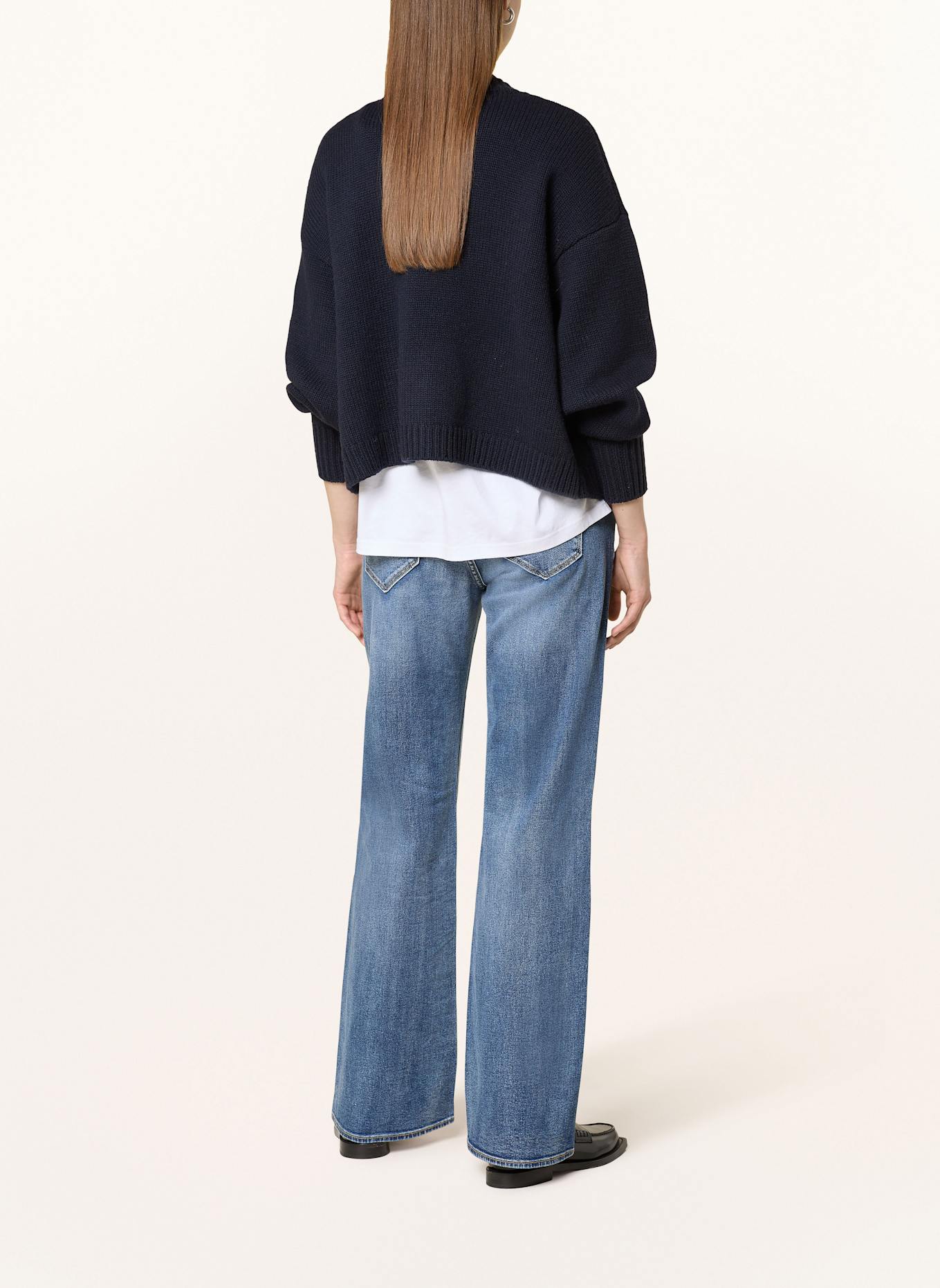 Herrlicher PRIME straight fit cargo jeans, Color: 985 Y'S leaf-print midi dress Black (Image 3)