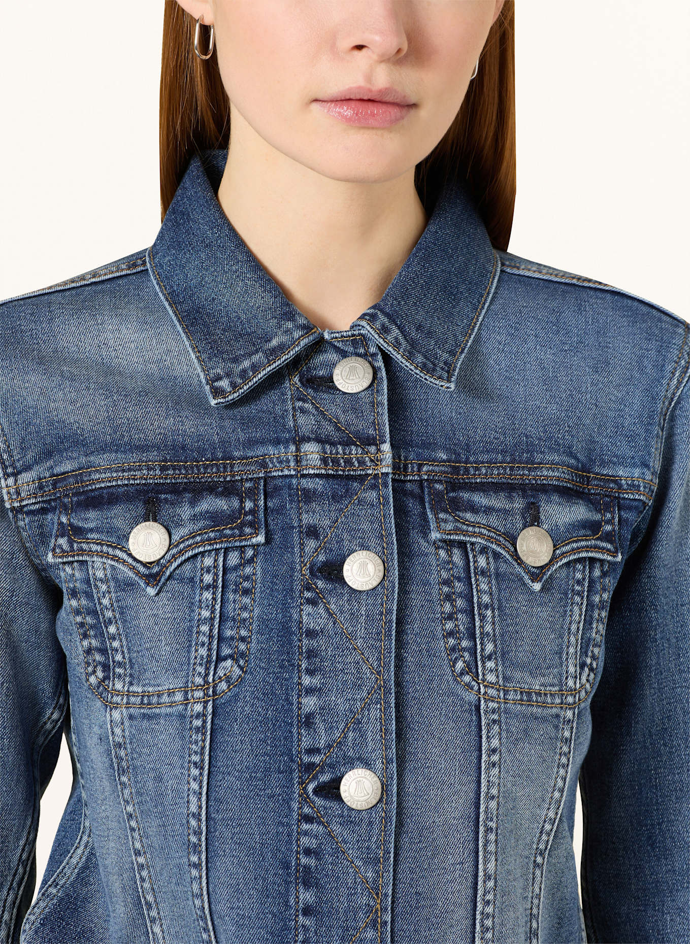 Herrlicher Jeansjacke JOPLIN: BLAU