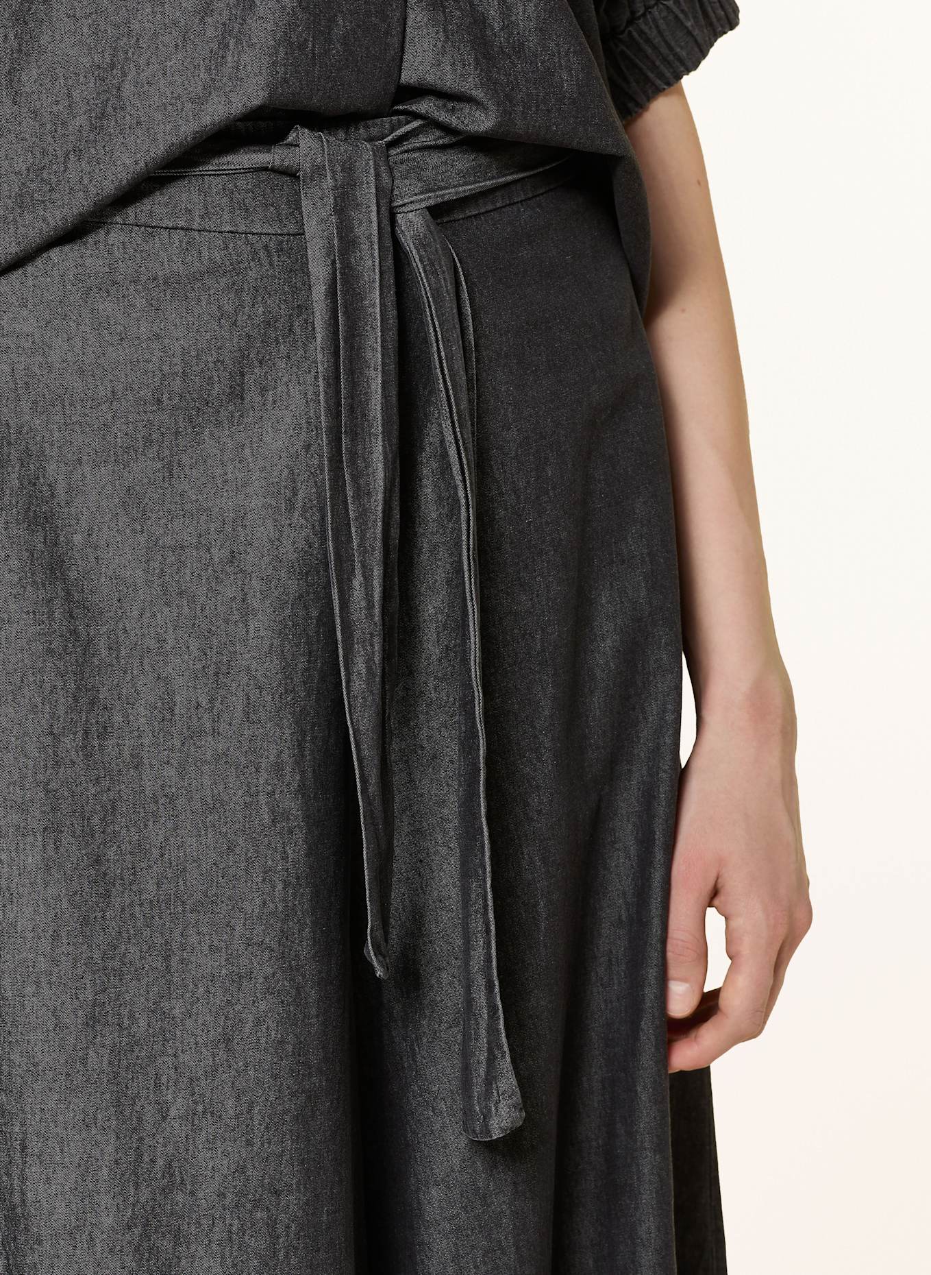 Herrlicher Jeans-Culotte NELANIE: DUNKELGRAU