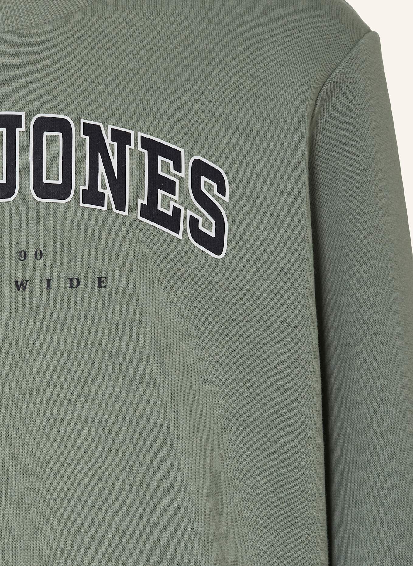 JACK&JONES Sweatshirt: HELLGRÜN
