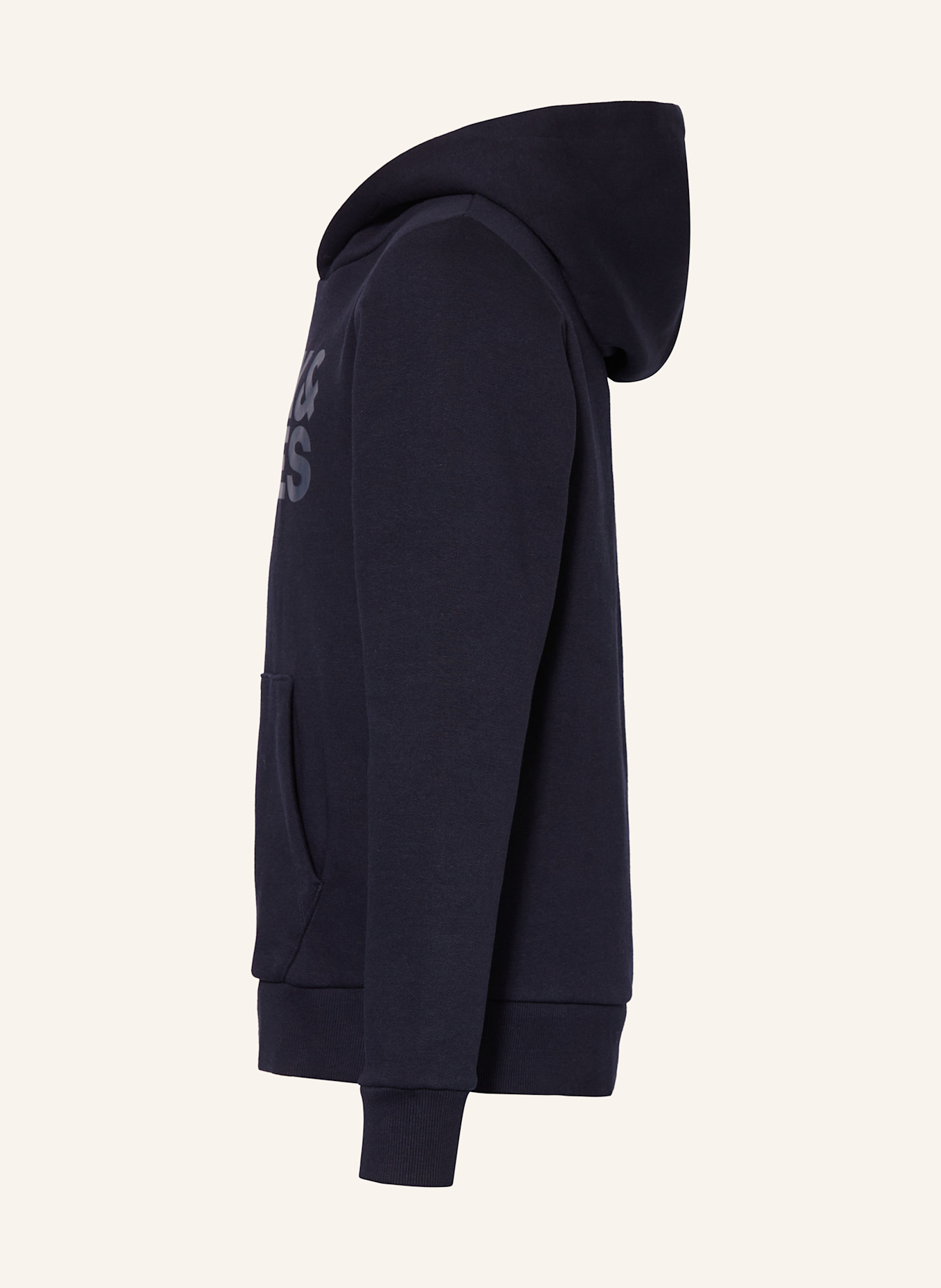 JACK&JONES Sweat à capuche: BLEU FONCÉ