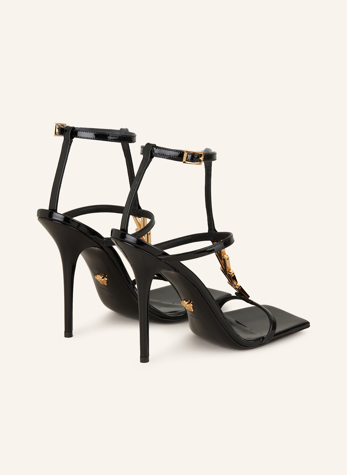 VERSACE Sandaletten: SCHWARZ