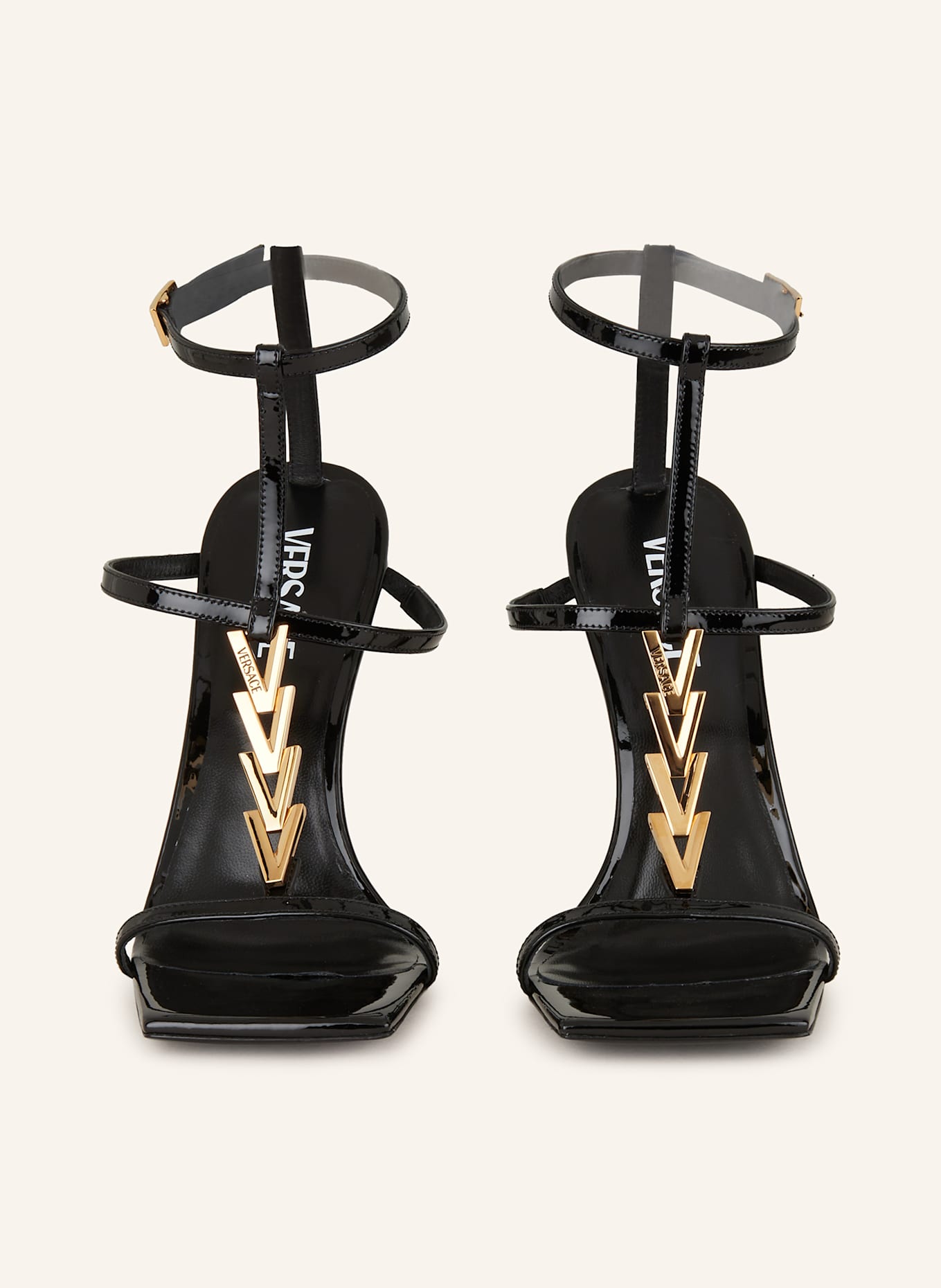 VERSACE Sandaletten: SCHWARZ