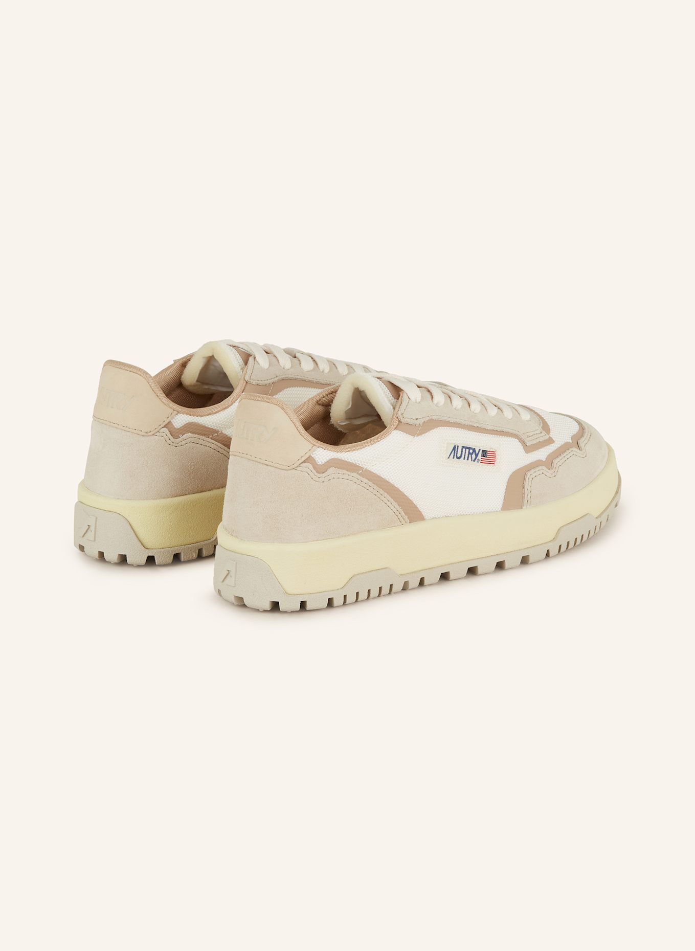 AUTRY Sneaker WILDPACE LOW AK: WEISS/ HELLBRAUN
