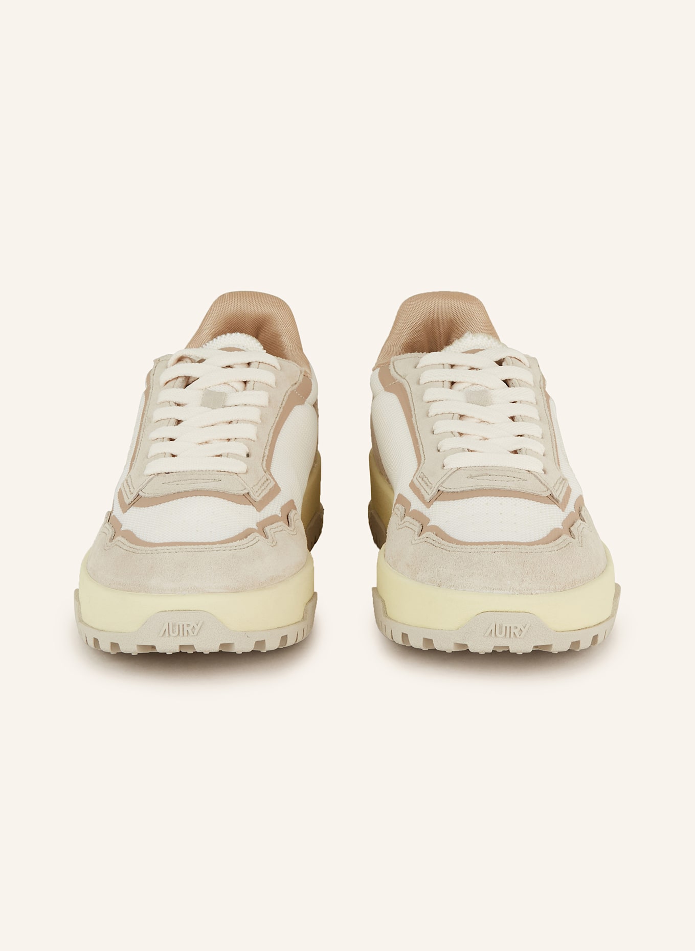 AUTRY Sneaker WILDPACE LOW AK: WEISS/ HELLBRAUN