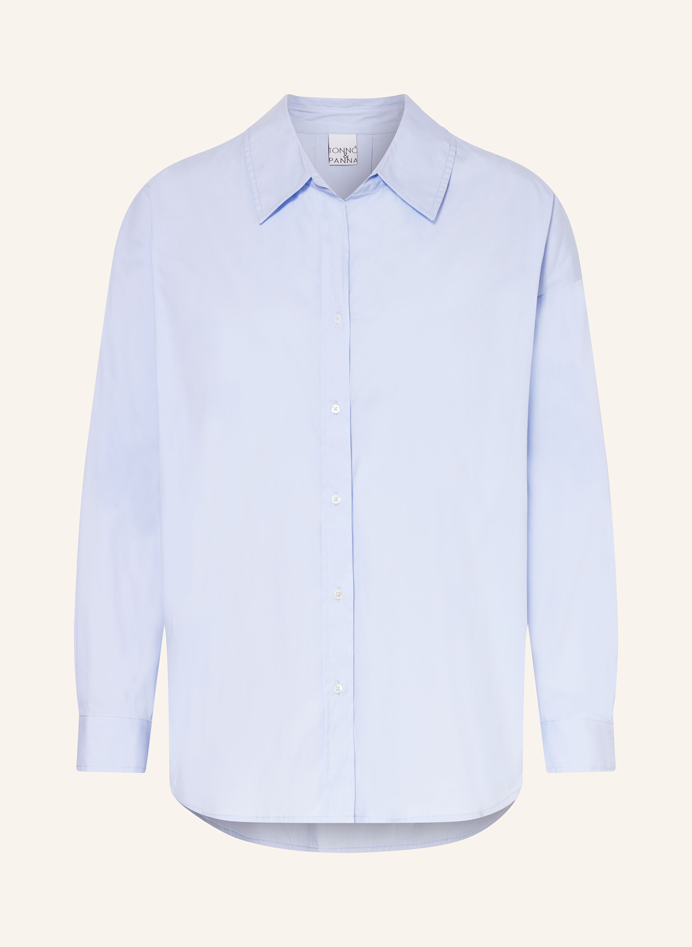 TONNO & PANNA Hemdbluse: HELLBLAU