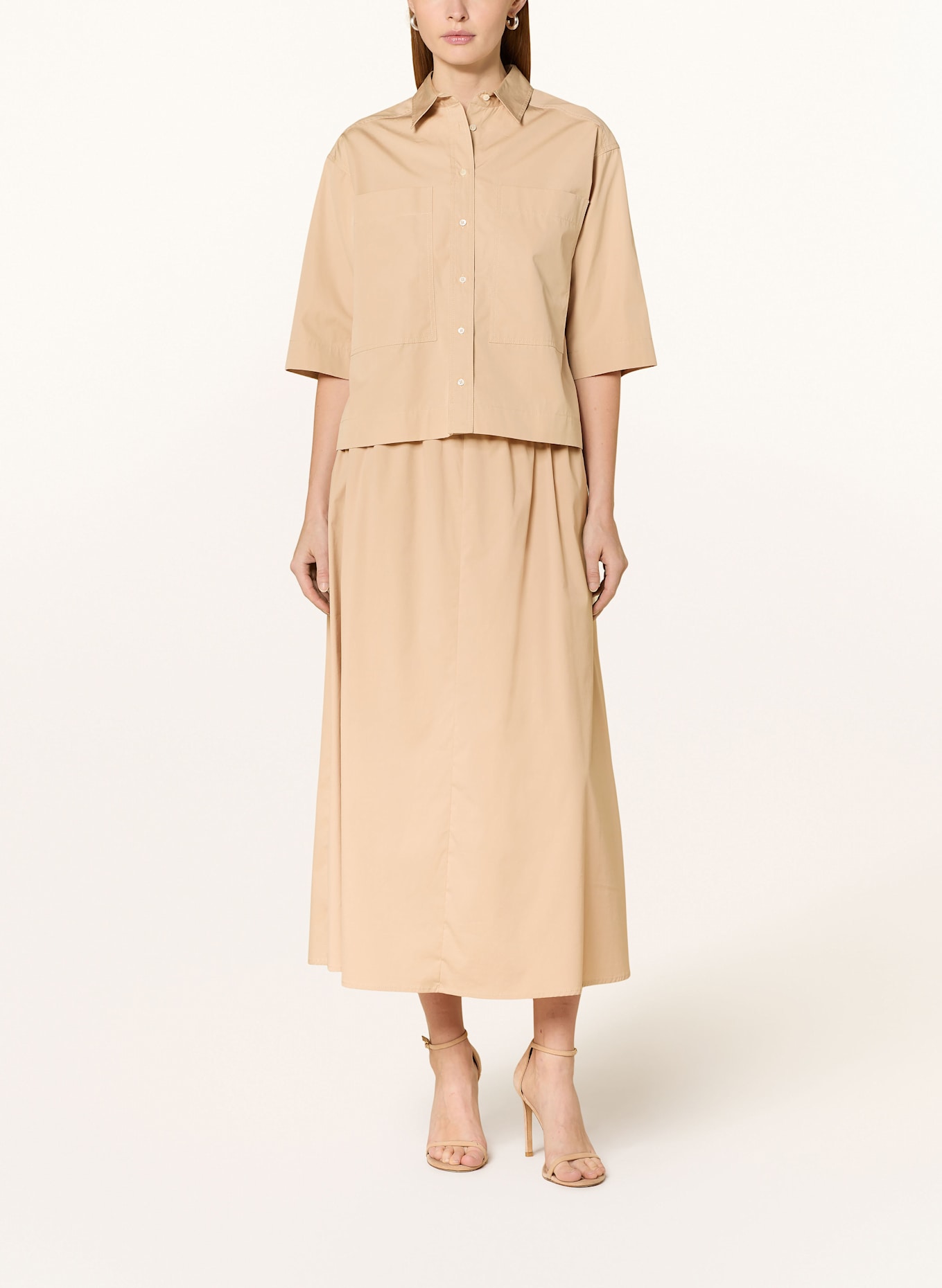 TONNO & PANNA Hemdbluse: BEIGE