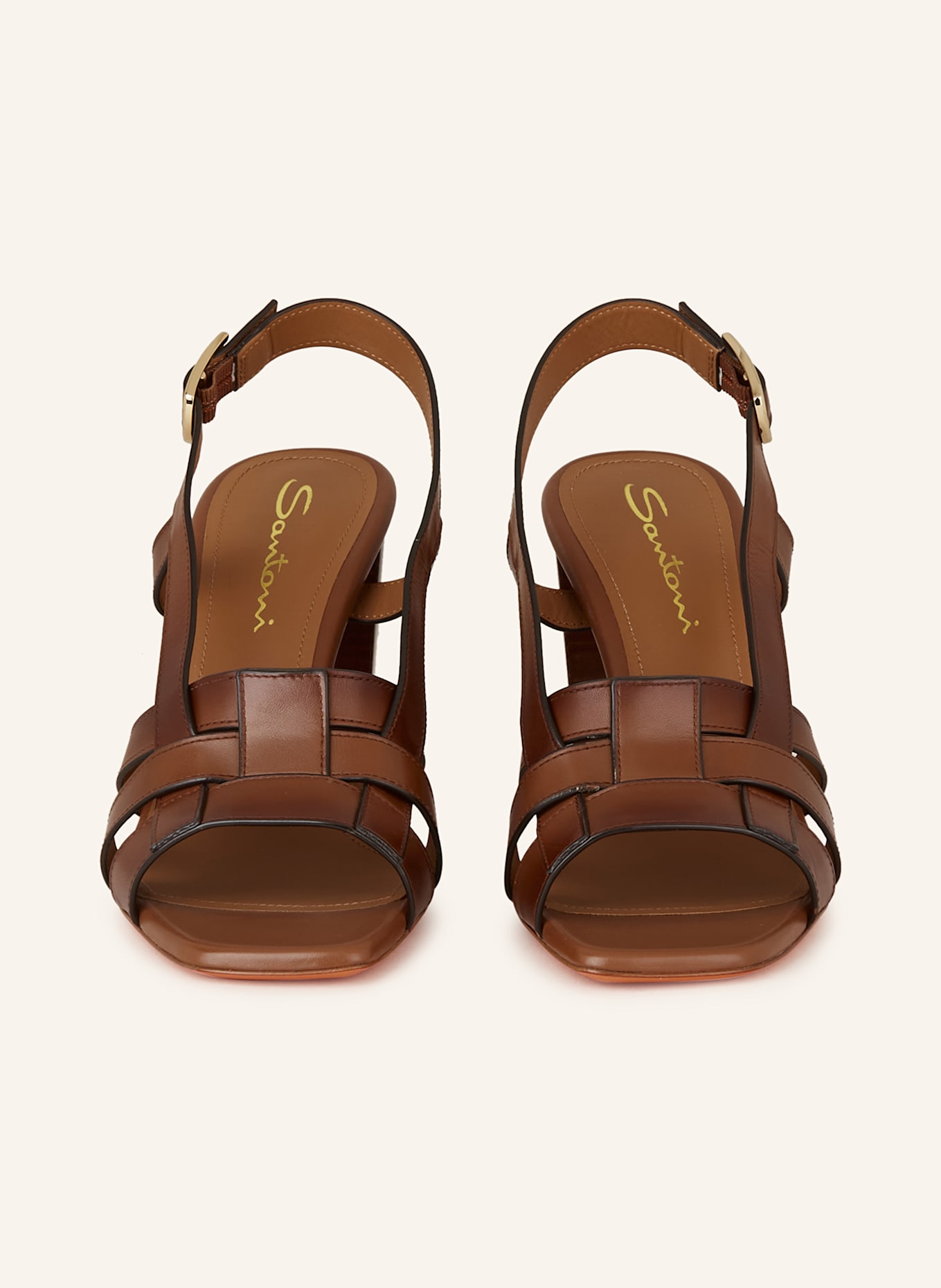 Santoni VENERE sandals in brown