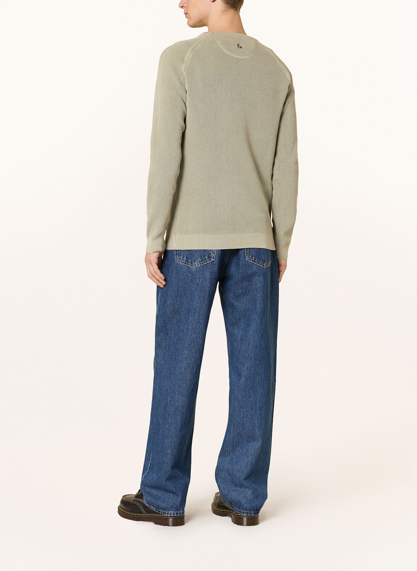 COLOURS & SONS Pullover: HELLGRÜN