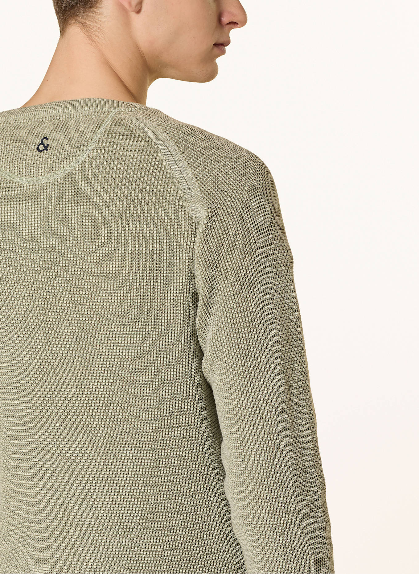 COLOURS & SONS Pullover: HELLGRÜN