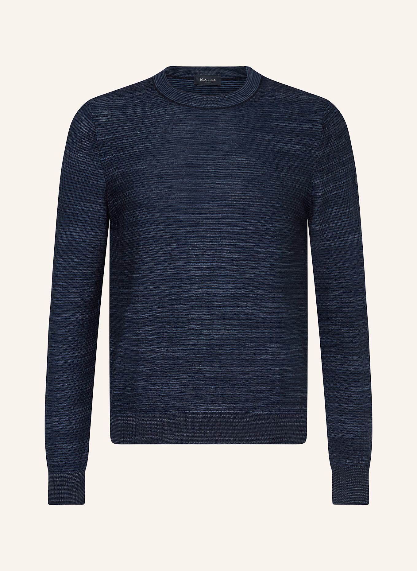 MAERZ MUENCHEN Pullover: DUNKELBLAU/ BLAU