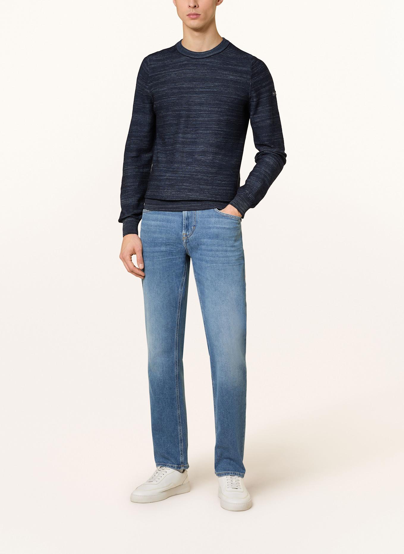 MAERZ MUENCHEN Pullover: DUNKELBLAU/ BLAU