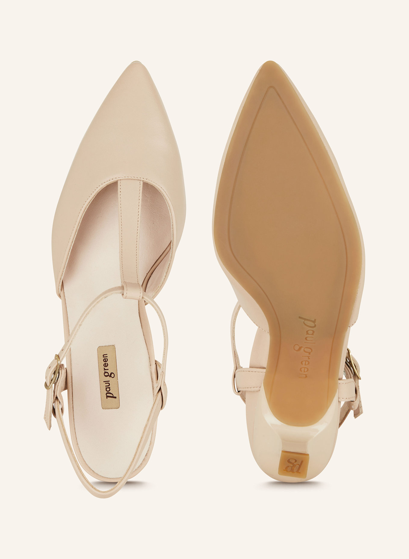 paul green Pumps: BEIGE