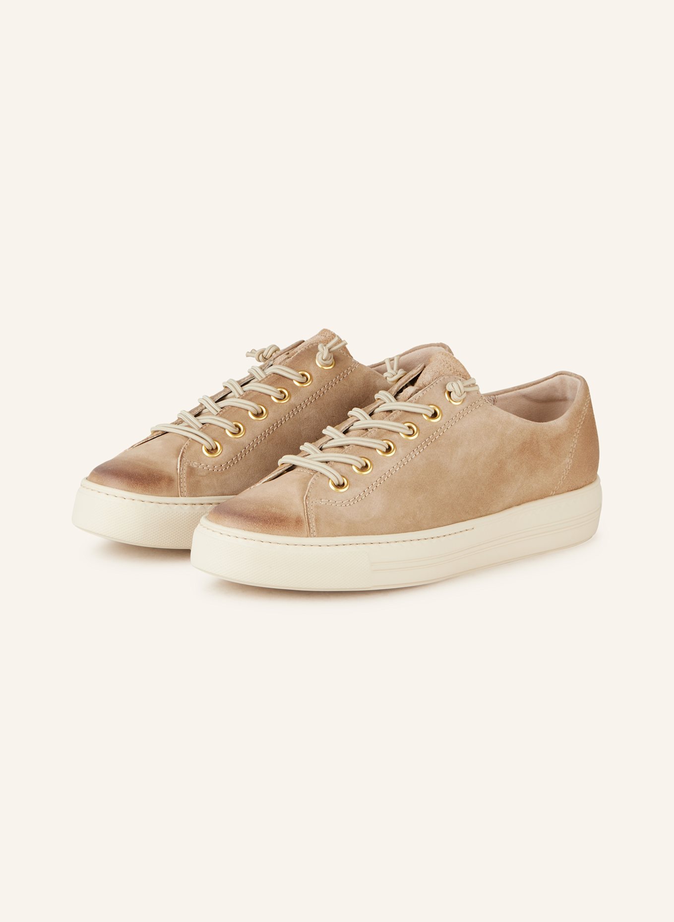 paul green Sneakers: BEIGE