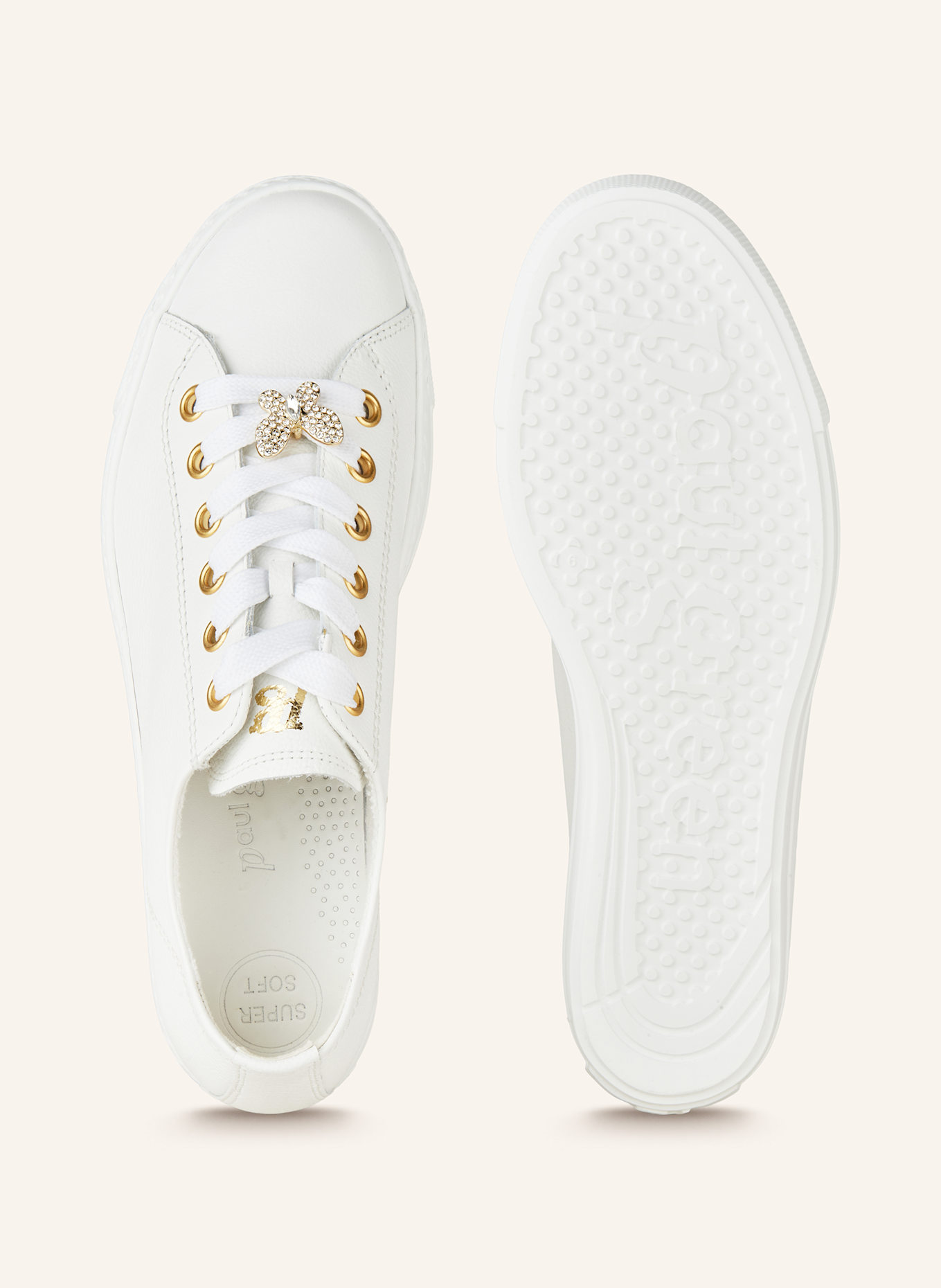 paul green Sneaker: WEISS