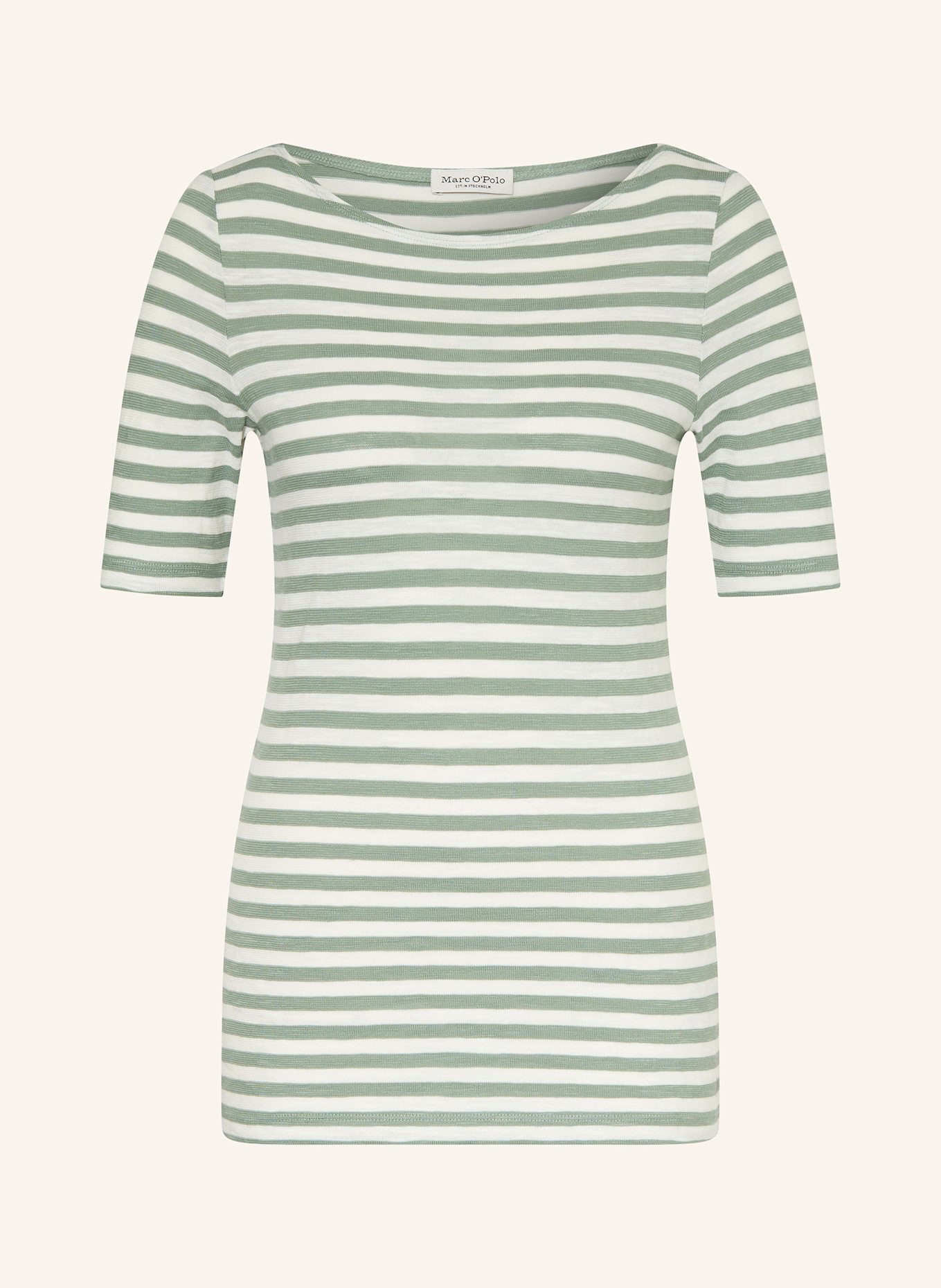 Marc O'Polo T-shirt: ECRU / MINT